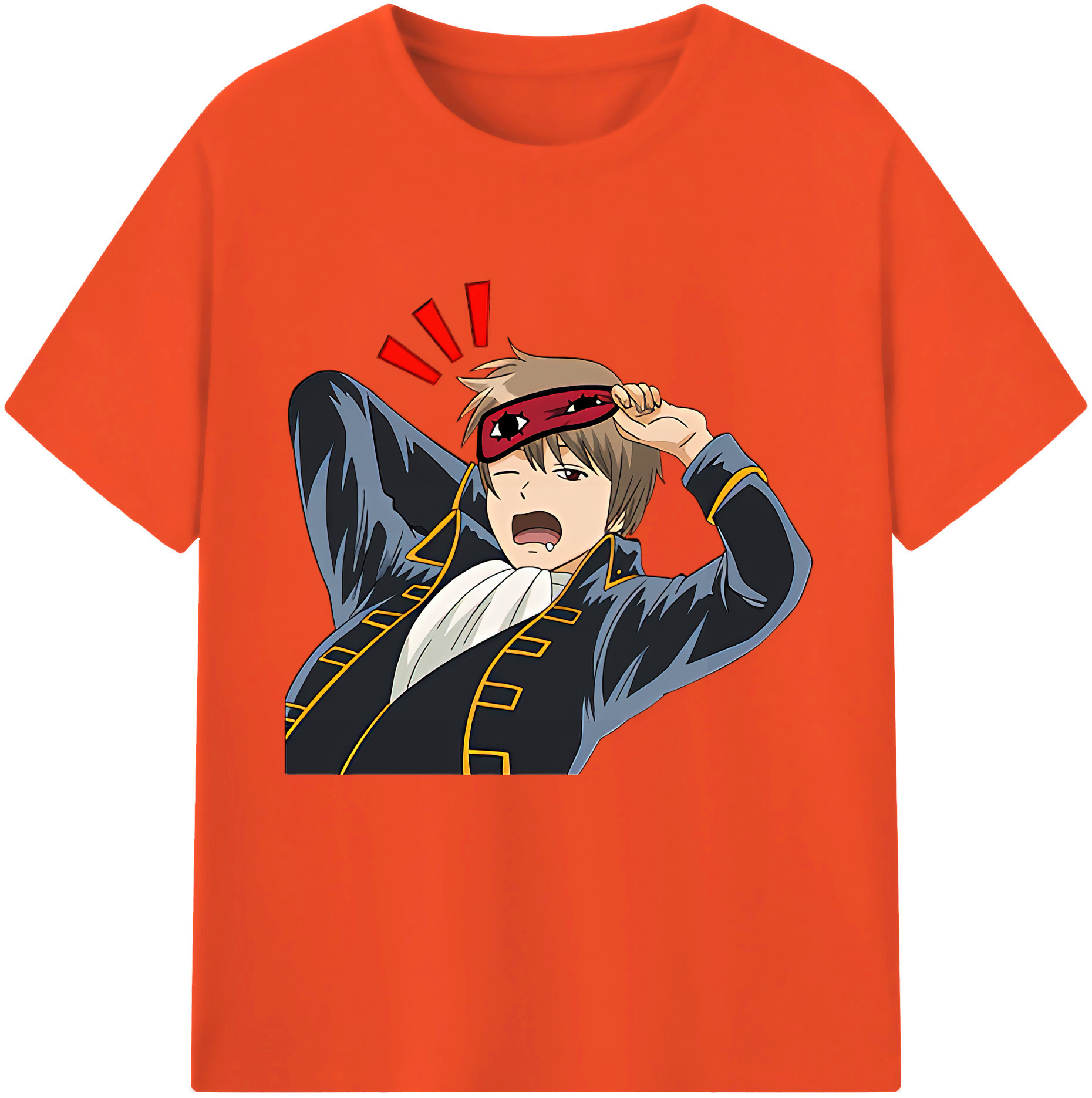 ぎんたま 坂田銀時（さかたぎんとき） 神楽 志村新八（しむら しんぱち） GINTAMA Sakata Gintoki Kagura Shimura Shinpachi 綿100％半袖Tシャツ（フロントプリント）