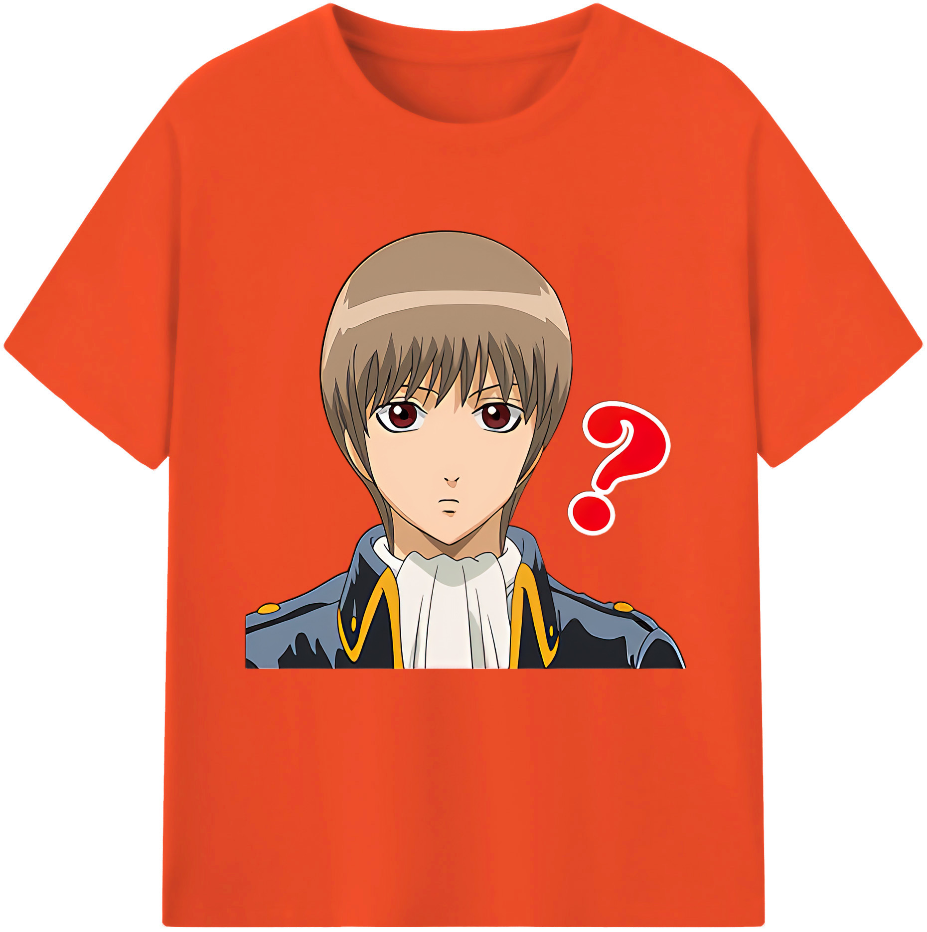 （画像用） ぎんたま 坂田銀時（さかたぎんとき） 神楽 志村新八（しむら しんぱち） GINTAMA Sakata Gintoki Kagura Shimura Shinpachi 綿100％半袖Tシャツ（フロントプリント）