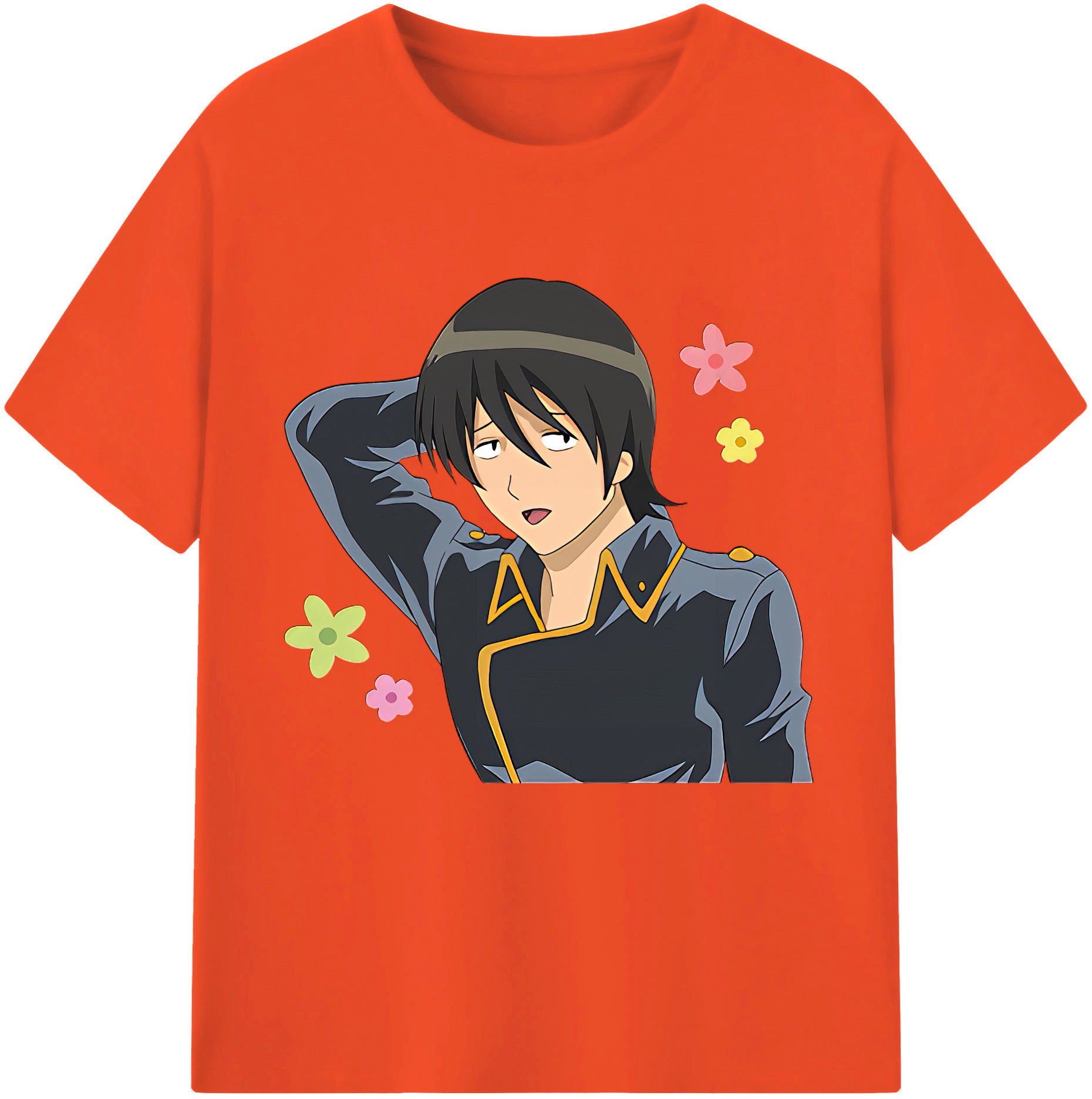 （画像用） ぎんたま 坂田銀時（さかたぎんとき） 神楽 志村新八（しむら しんぱち） GINTAMA Sakata Gintoki Kagura Shimura Shinpachi 綿100％半袖Tシャツ（フロントプリント）