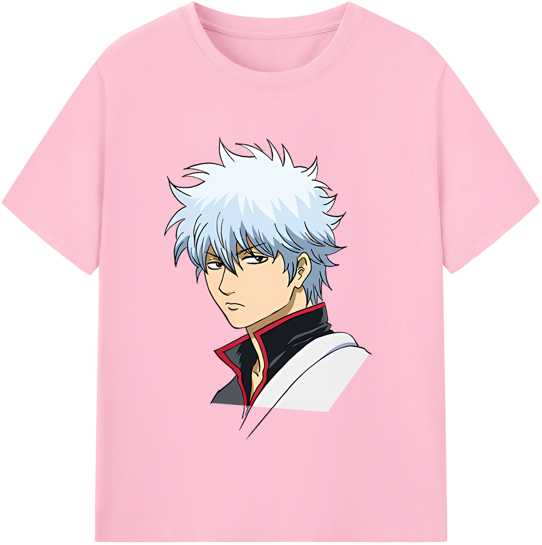 （画像用） ぎんたま 坂田銀時（さかたぎんとき） 神楽 志村新八（しむら しんぱち） GINTAMA Sakata Gintoki Kagura Shimura Shinpachi 綿100％半袖Tシャツ（フロントプリント）