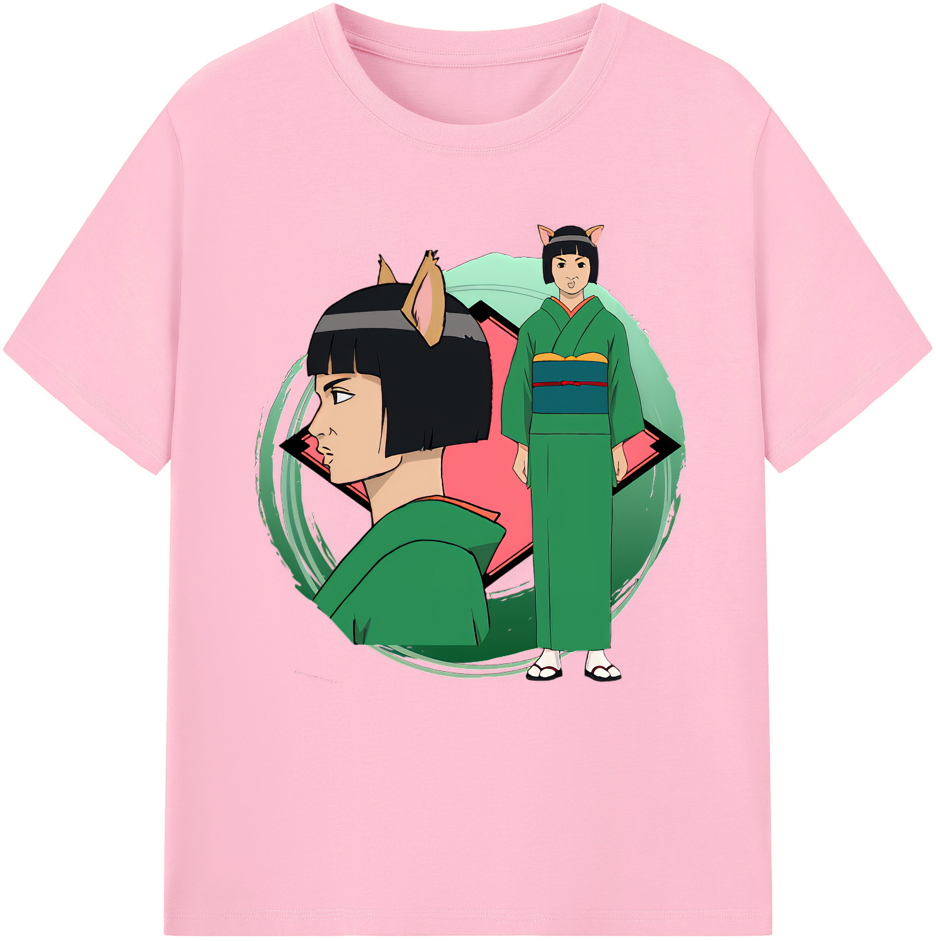 （画像用） ぎんたま 坂田銀時（さかたぎんとき） 神楽 志村新八（しむら しんぱち） GINTAMA Sakata Gintoki Kagura Shimura Shinpachi 綿100％半袖Tシャツ（フロントプリント）