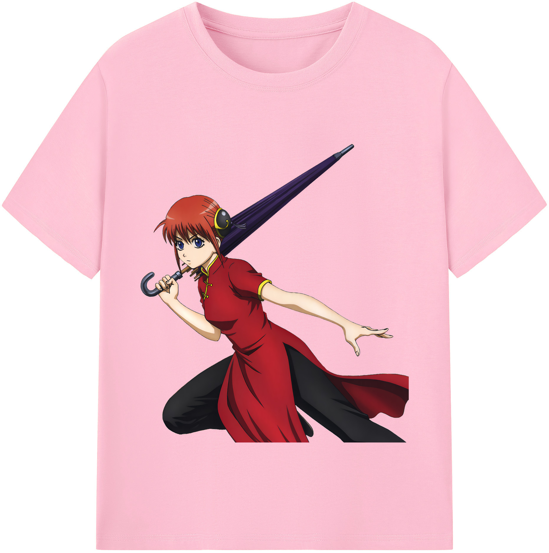 （画像用） ぎんたま 坂田銀時（さかたぎんとき） 神楽 志村新八（しむら しんぱち） GINTAMA Sakata Gintoki Kagura Shimura Shinpachi 綿100％半袖Tシャツ（フロントプリント）