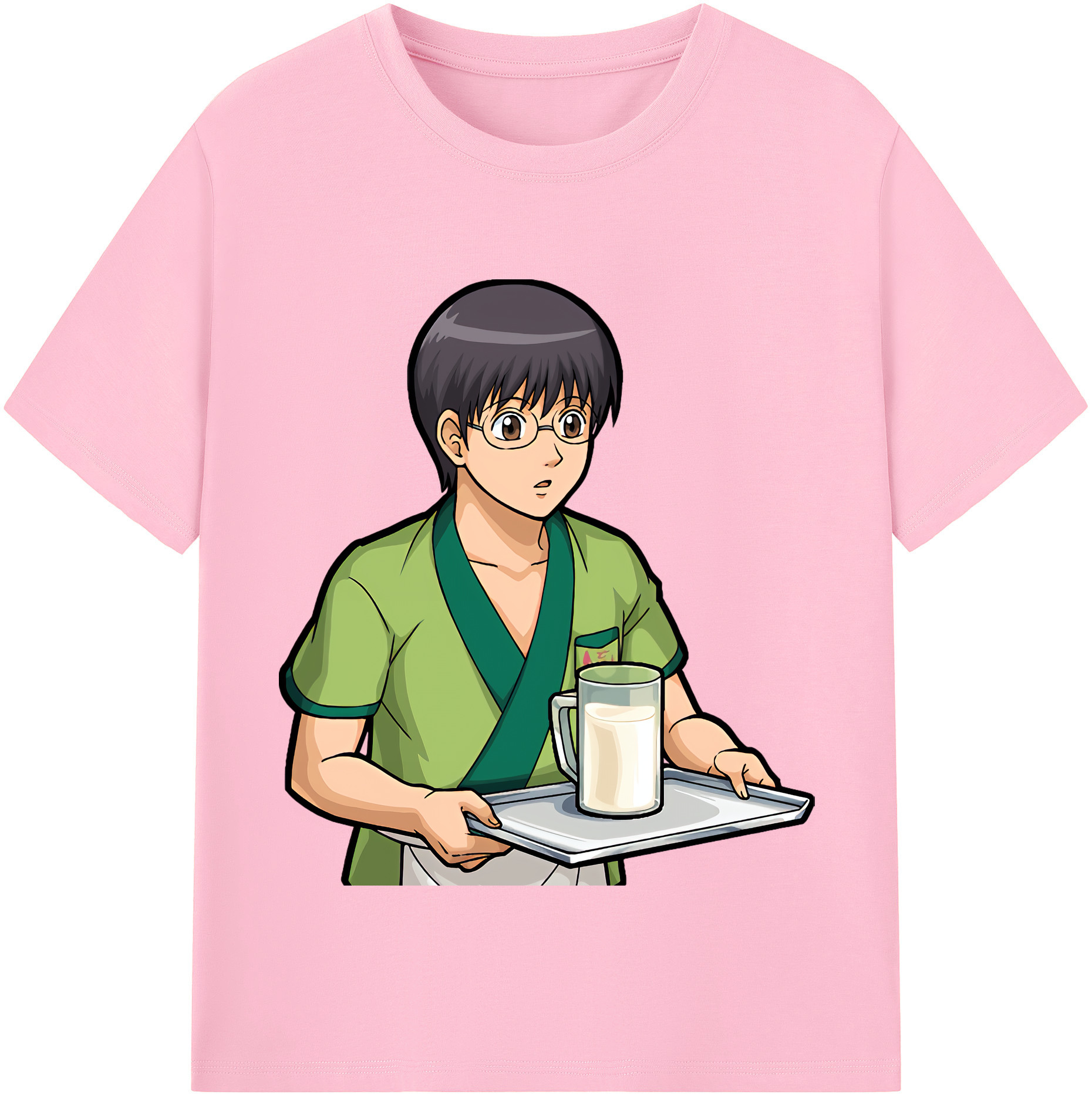 （画像用） ぎんたま 坂田銀時（さかたぎんとき） 神楽 志村新八（しむら しんぱち） GINTAMA Sakata Gintoki Kagura Shimura Shinpachi 綿100％半袖Tシャツ（フロントプリント）