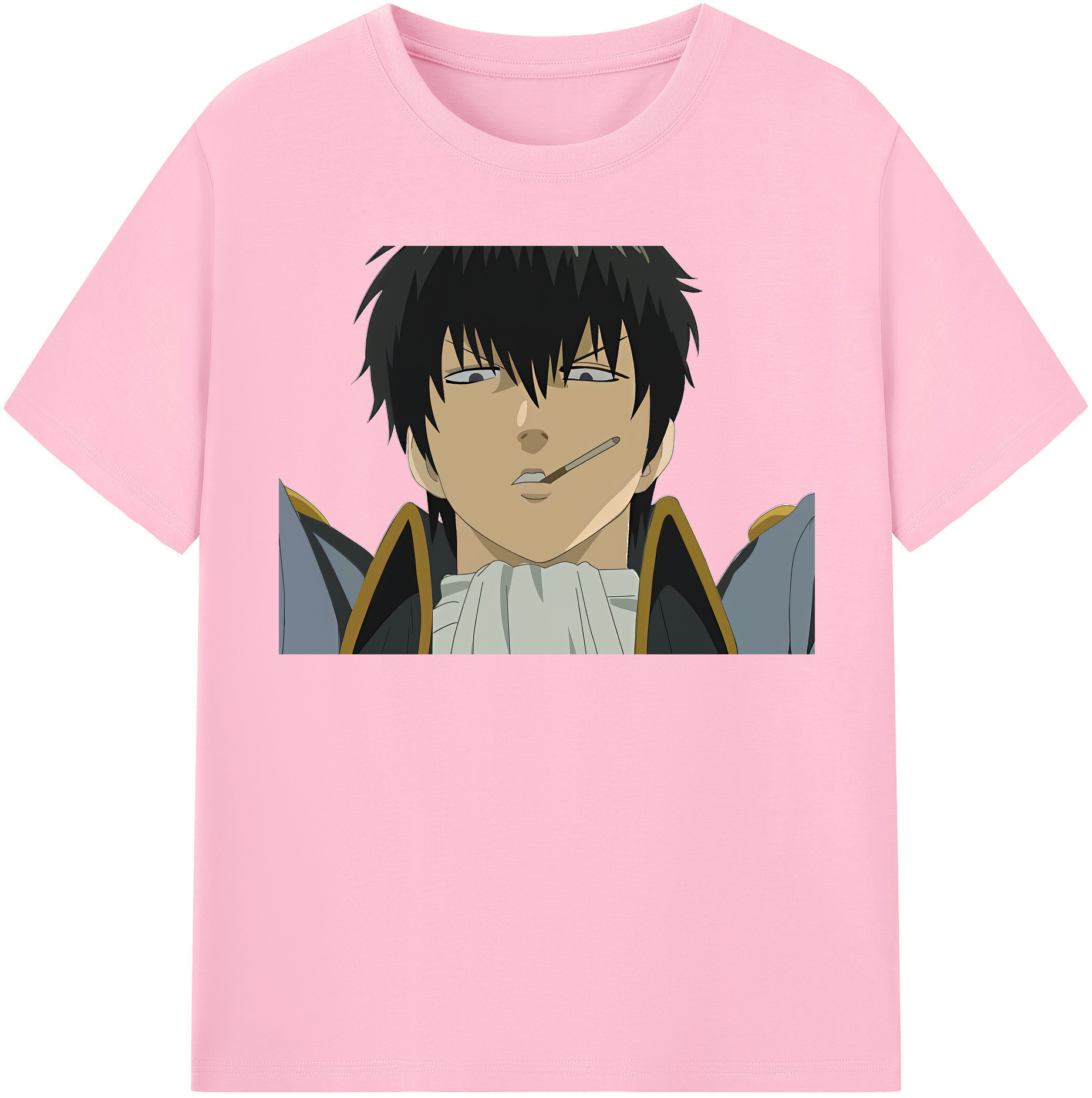 （画像用） ぎんたま 坂田銀時（さかたぎんとき） 神楽 志村新八（しむら しんぱち） GINTAMA Sakata Gintoki Kagura Shimura Shinpachi 綿100％半袖Tシャツ（フロントプリント）