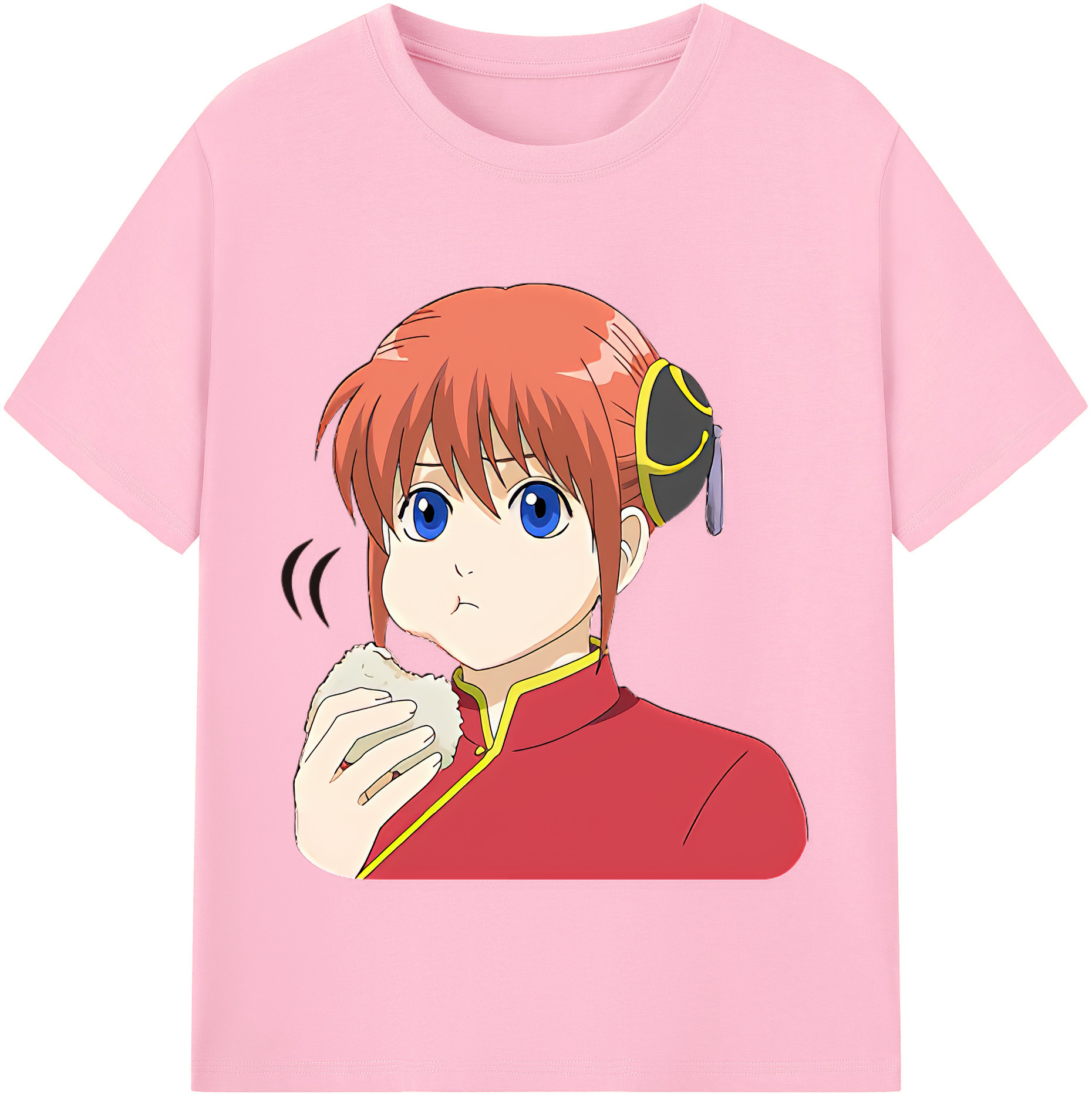 （画像用） ぎんたま 坂田銀時（さかたぎんとき） 神楽 志村新八（しむら しんぱち） GINTAMA Sakata Gintoki Kagura Shimura Shinpachi 綿100％半袖Tシャツ（フロントプリント）