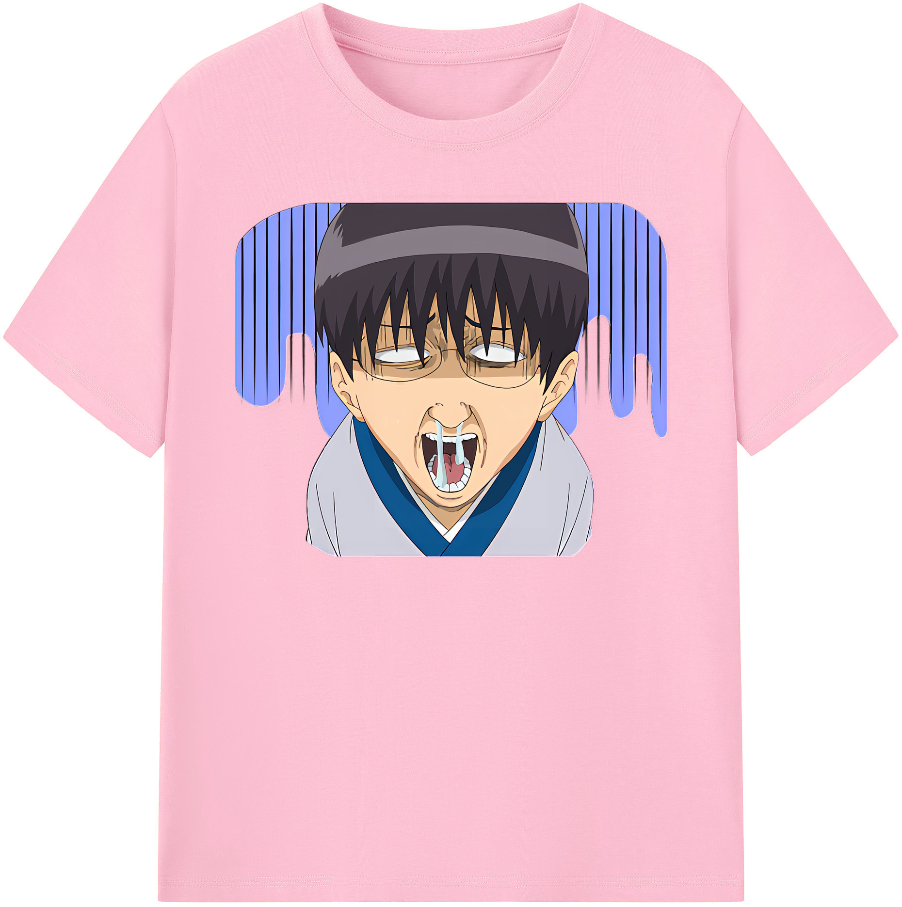 （画像用） ぎんたま 坂田銀時（さかたぎんとき） 神楽 志村新八（しむら しんぱち） GINTAMA Sakata Gintoki Kagura Shimura Shinpachi 綿100％半袖Tシャツ（フロントプリント）
