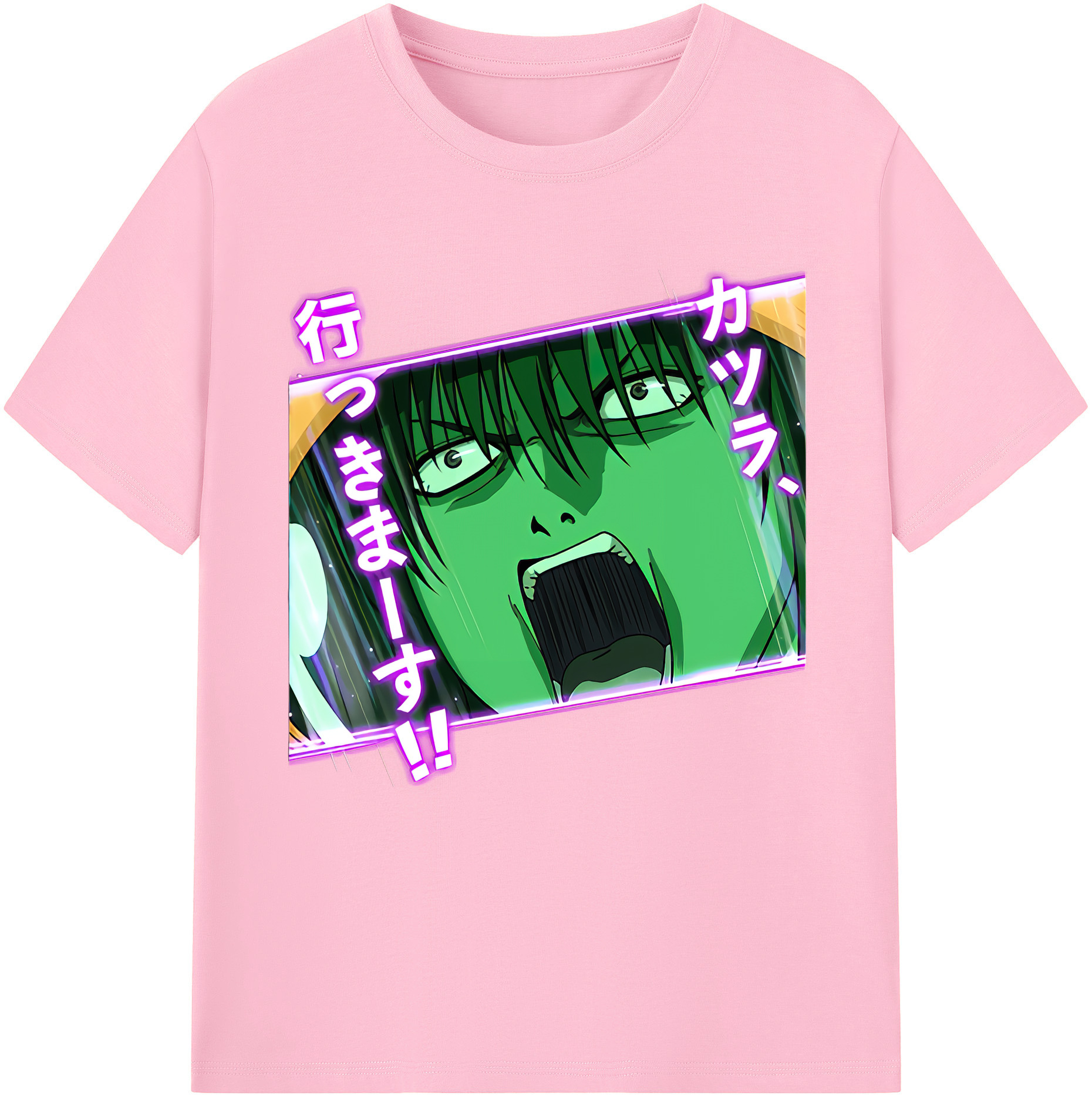 （画像用） ぎんたま 坂田銀時（さかたぎんとき） 神楽 志村新八（しむら しんぱち） GINTAMA Sakata Gintoki Kagura Shimura Shinpachi 綿100％半袖Tシャツ（フロントプリント）