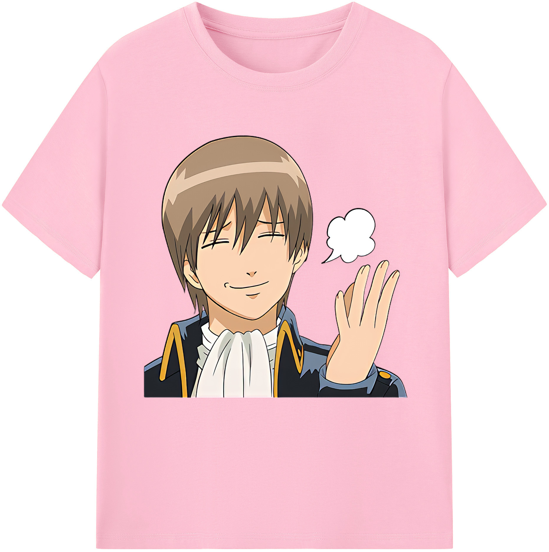 （画像用） ぎんたま 坂田銀時（さかたぎんとき） 神楽 志村新八（しむら しんぱち） GINTAMA Sakata Gintoki Kagura Shimura Shinpachi 綿100％半袖Tシャツ（フロントプリント）