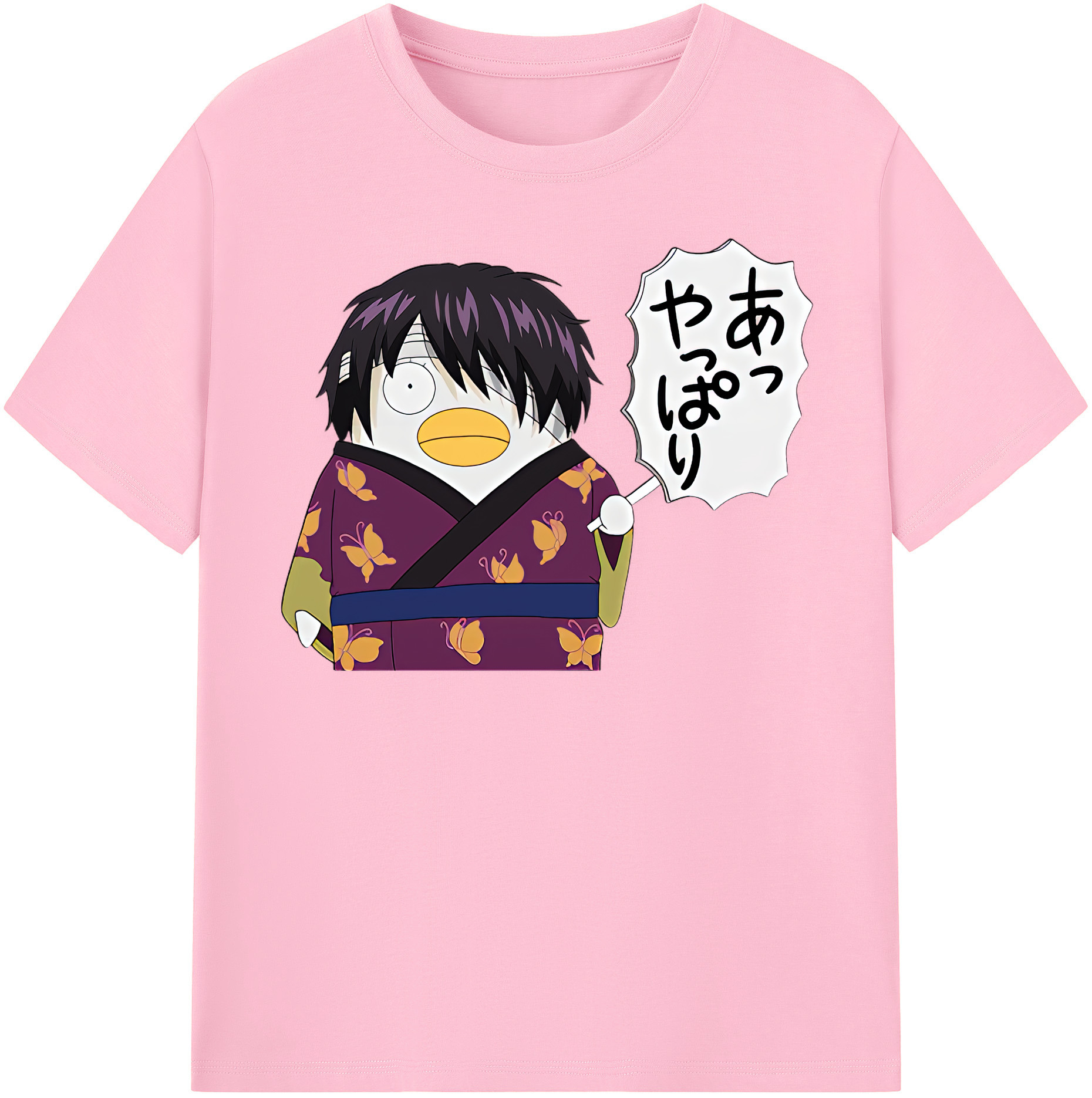 （画像用） ぎんたま 坂田銀時（さかたぎんとき） 神楽 志村新八（しむら しんぱち） GINTAMA Sakata Gintoki Kagura Shimura Shinpachi 綿100％半袖Tシャツ（フロントプリント）