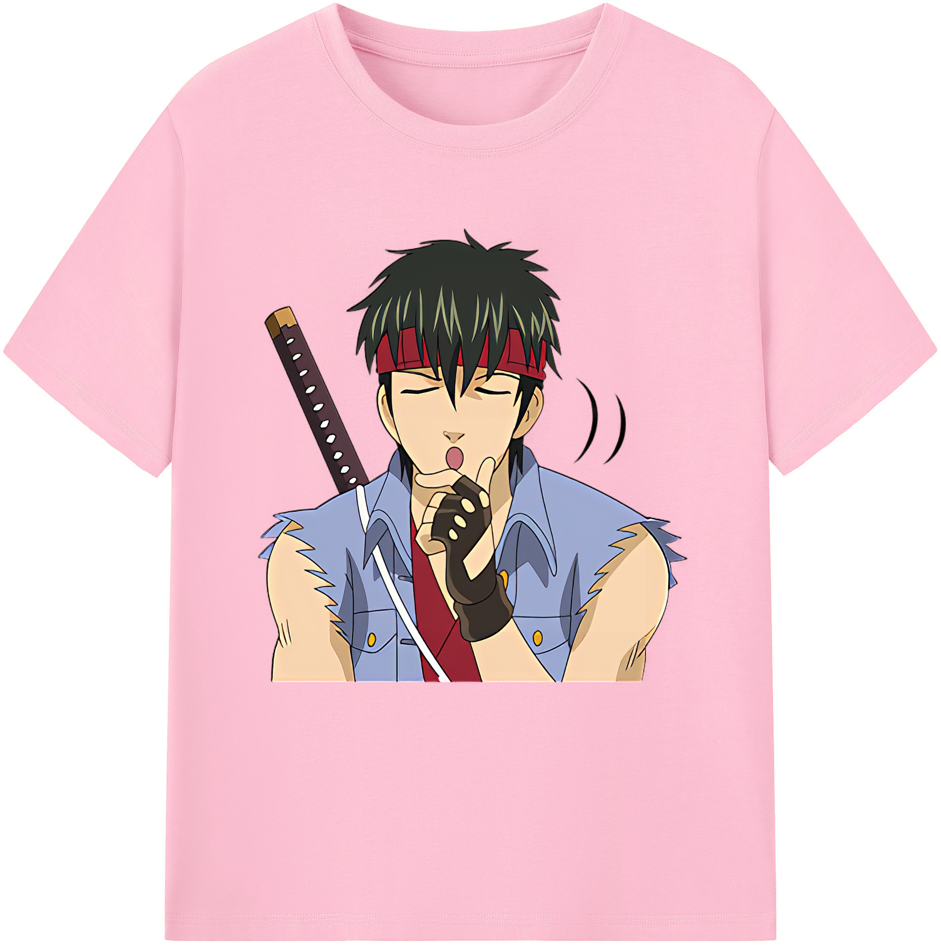 （画像用） ぎんたま 坂田銀時（さかたぎんとき） 神楽 志村新八（しむら しんぱち） GINTAMA Sakata Gintoki Kagura Shimura Shinpachi 綿100％半袖Tシャツ（フロントプリント）