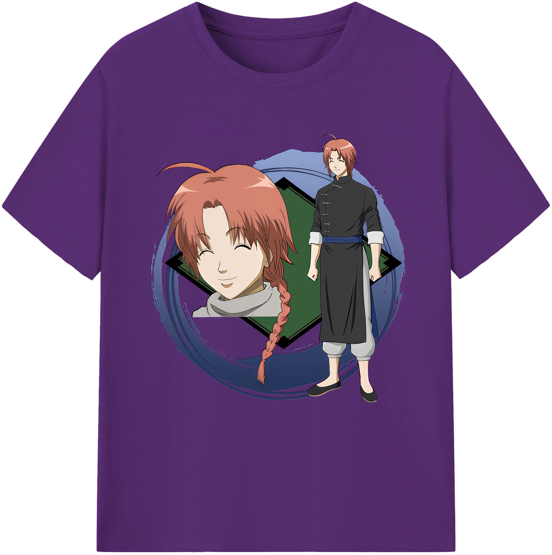 （画像用） ぎんたま 坂田銀時（さかたぎんとき） 神楽 志村新八（しむら しんぱち） GINTAMA Sakata Gintoki Kagura Shimura Shinpachi 綿100％半袖Tシャツ（フロントプリント）
