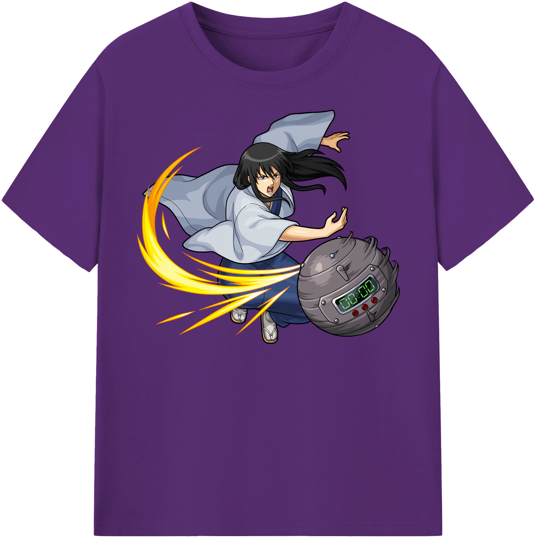 （画像用） ぎんたま 坂田銀時（さかたぎんとき） 神楽 志村新八（しむら しんぱち） GINTAMA Sakata Gintoki Kagura Shimura Shinpachi 綿100％半袖Tシャツ（フロントプリント）