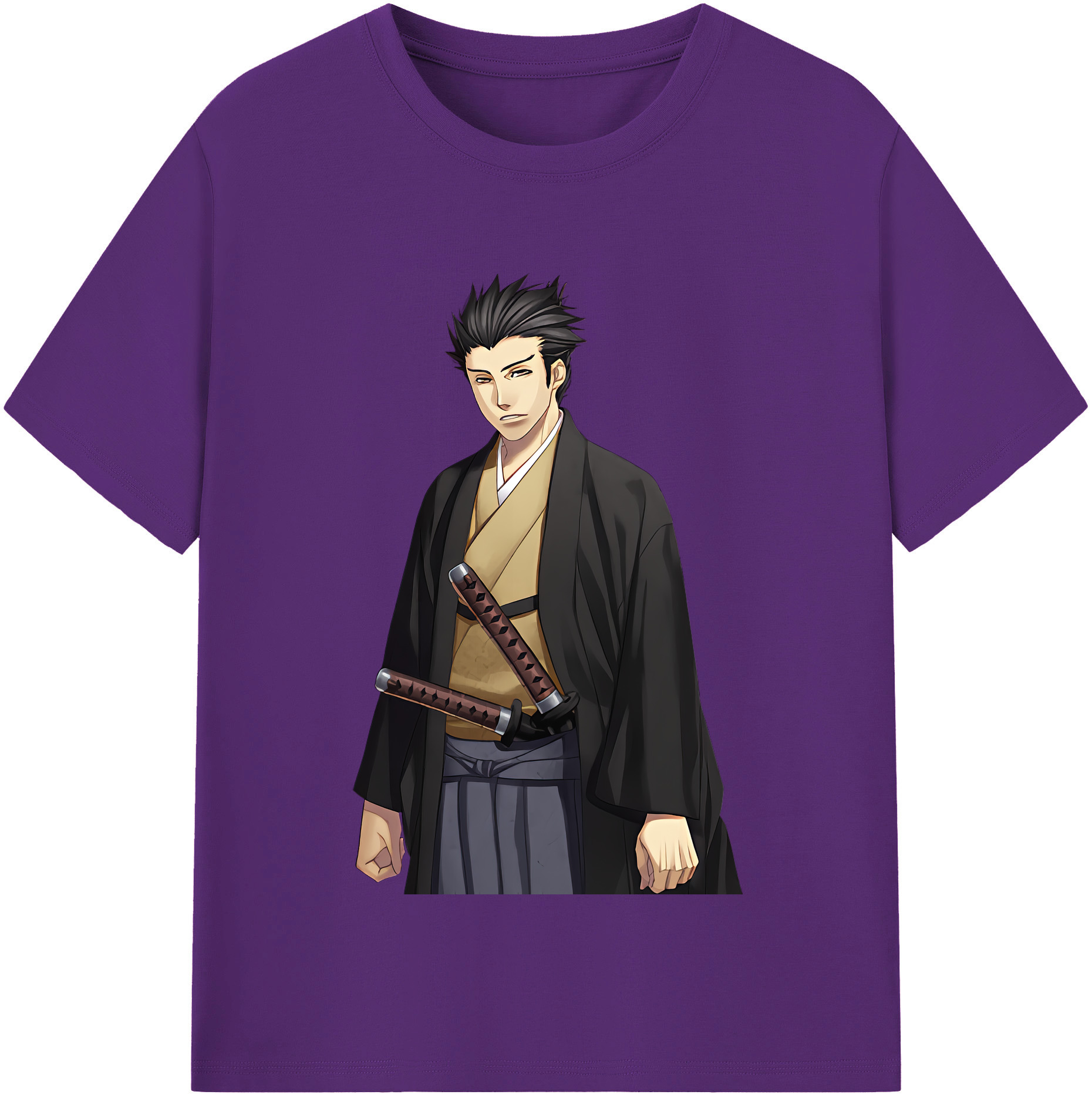 （画像用） ぎんたま 坂田銀時（さかたぎんとき） 神楽 志村新八（しむら しんぱち） GINTAMA Sakata Gintoki Kagura Shimura Shinpachi 綿100％半袖Tシャツ（フロントプリント）