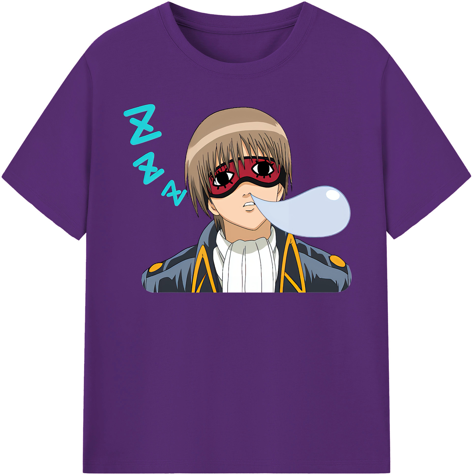 （画像用） ぎんたま 坂田銀時（さかたぎんとき） 神楽 志村新八（しむら しんぱち） GINTAMA Sakata Gintoki Kagura Shimura Shinpachi 綿100％半袖Tシャツ（フロントプリント）