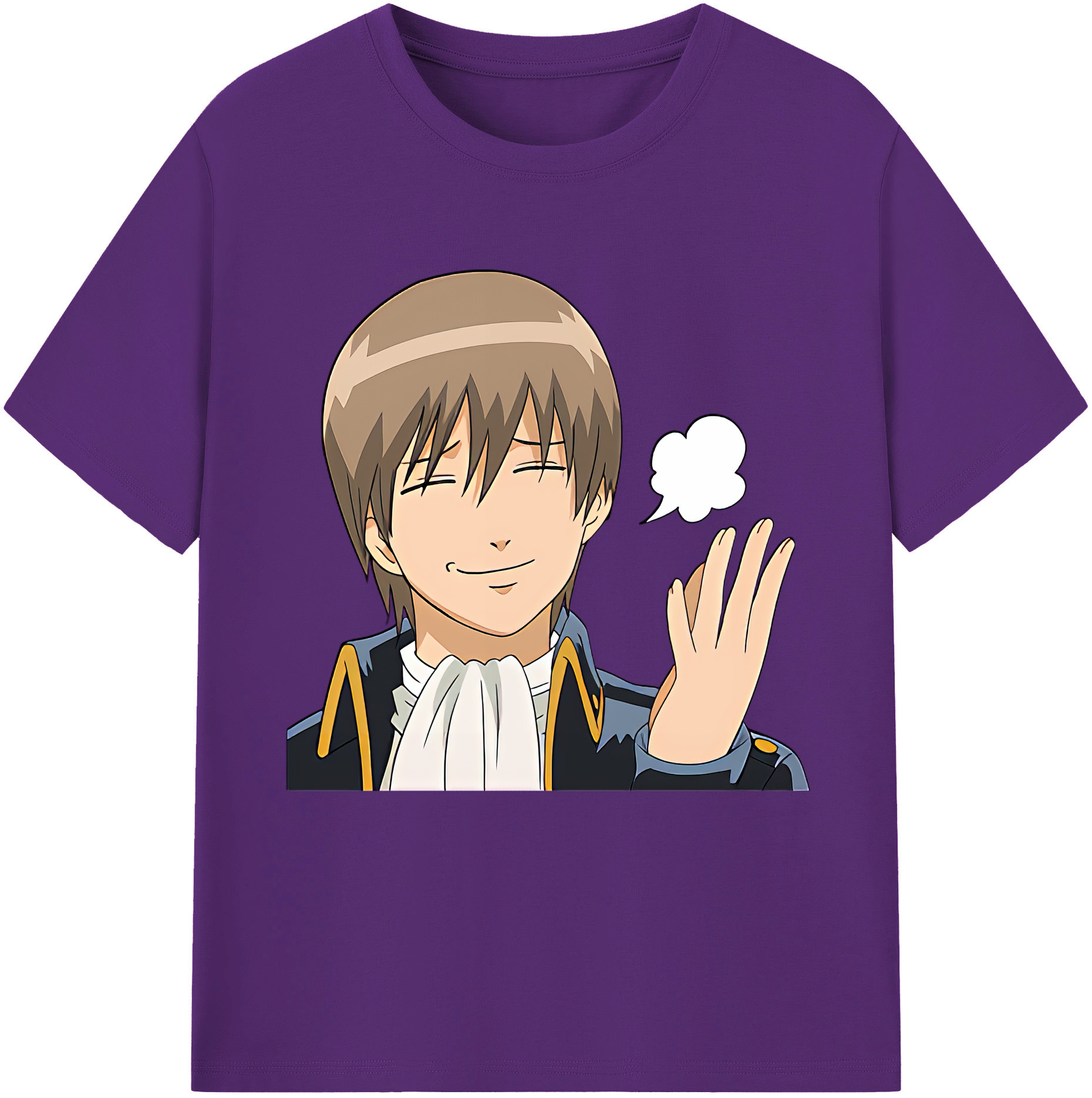 （画像用） ぎんたま 坂田銀時（さかたぎんとき） 神楽 志村新八（しむら しんぱち） GINTAMA Sakata Gintoki Kagura Shimura Shinpachi 綿100％半袖Tシャツ（フロントプリント）