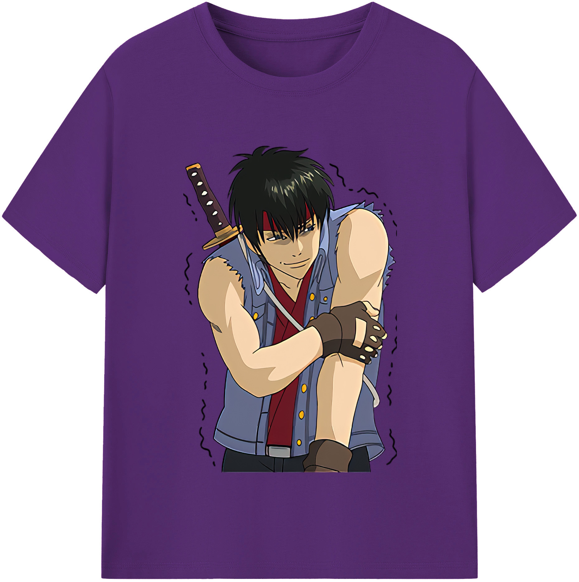 （画像用） ぎんたま 坂田銀時（さかたぎんとき） 神楽 志村新八（しむら しんぱち） GINTAMA Sakata Gintoki Kagura Shimura Shinpachi 綿100％半袖Tシャツ（フロントプリント）