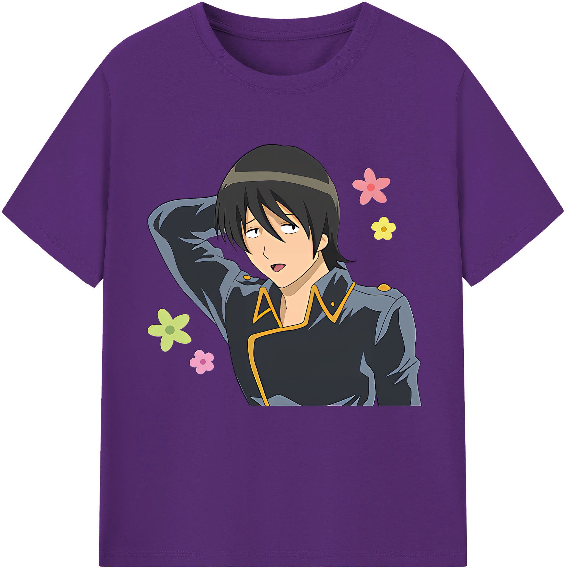 （画像用） ぎんたま 坂田銀時（さかたぎんとき） 神楽 志村新八（しむら しんぱち） GINTAMA Sakata Gintoki Kagura Shimura Shinpachi 綿100％半袖Tシャツ（フロントプリント）