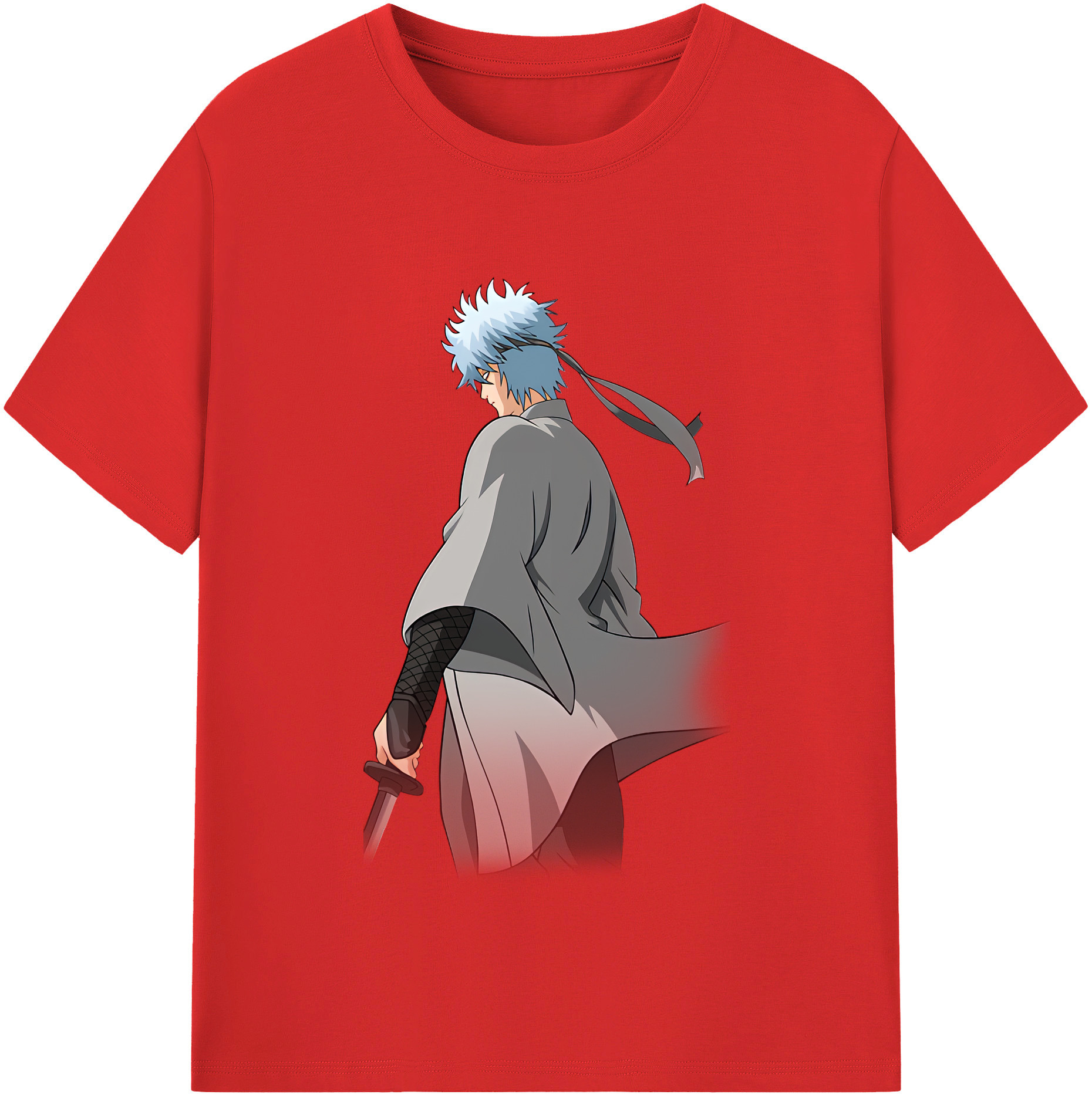 （画像用） ぎんたま 坂田銀時（さかたぎんとき） 神楽 志村新八（しむら しんぱち） GINTAMA Sakata Gintoki Kagura Shimura Shinpachi 綿100％半袖Tシャツ（フロントプリント）