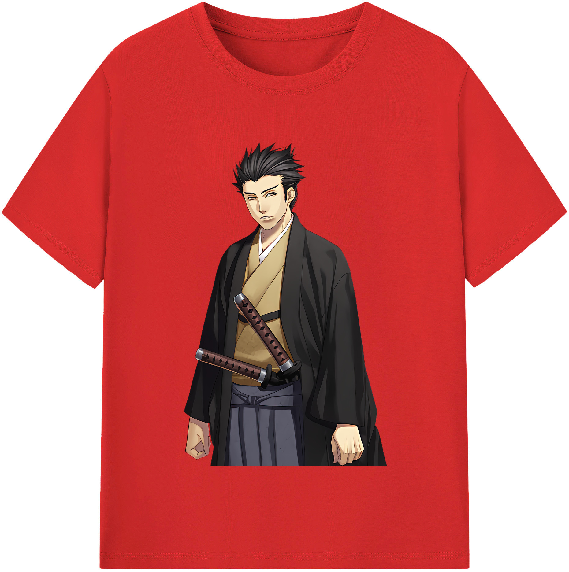 （画像用） ぎんたま 坂田銀時（さかたぎんとき） 神楽 志村新八（しむら しんぱち） GINTAMA Sakata Gintoki Kagura Shimura Shinpachi 綿100％半袖Tシャツ（フロントプリント）