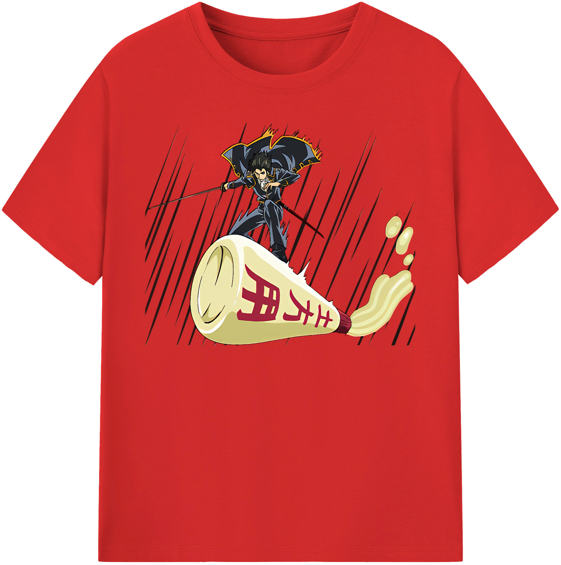（画像用） ぎんたま 坂田銀時（さかたぎんとき） 神楽 志村新八（しむら しんぱち） GINTAMA Sakata Gintoki Kagura Shimura Shinpachi 綿100％半袖Tシャツ（フロントプリント）