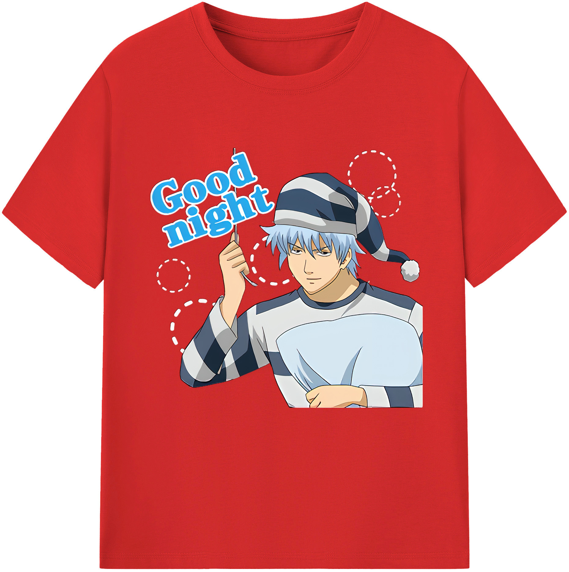 （画像用） ぎんたま 坂田銀時（さかたぎんとき） 神楽 志村新八（しむら しんぱち） GINTAMA Sakata Gintoki Kagura Shimura Shinpachi 綿100％半袖Tシャツ（フロントプリント）