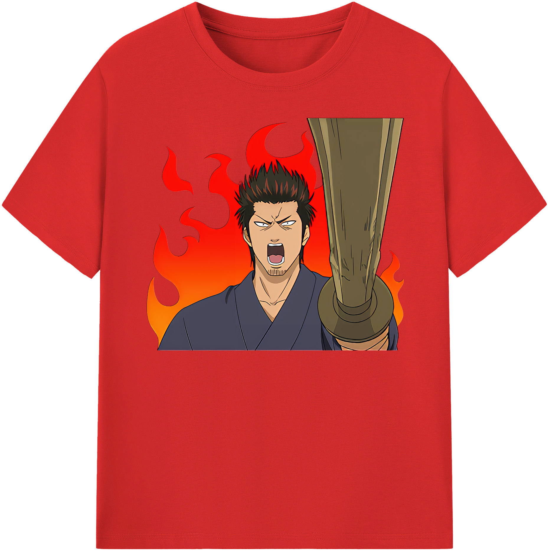 （画像用） ぎんたま 坂田銀時（さかたぎんとき） 神楽 志村新八（しむら しんぱち） GINTAMA Sakata Gintoki Kagura Shimura Shinpachi 綿100％半袖Tシャツ（フロントプリント）