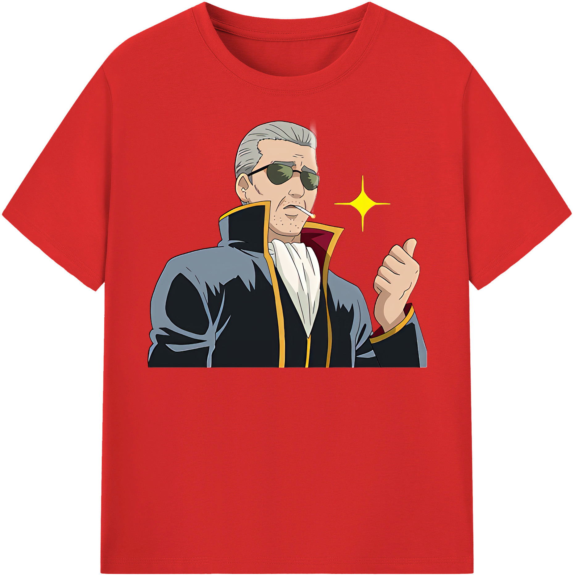 （画像用） ぎんたま 坂田銀時（さかたぎんとき） 神楽 志村新八（しむら しんぱち） GINTAMA Sakata Gintoki Kagura Shimura Shinpachi 綿100％半袖Tシャツ（フロントプリント）