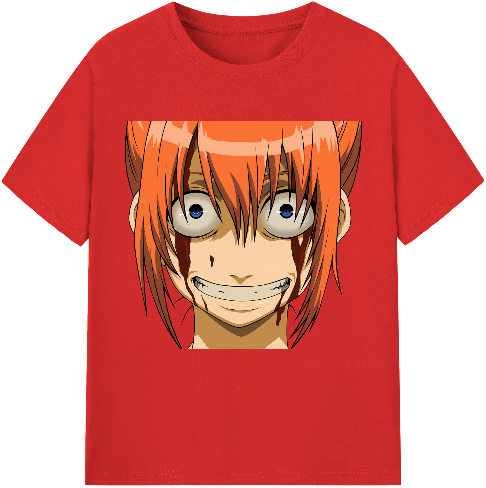 （画像用） ぎんたま 坂田銀時（さかたぎんとき） 神楽 志村新八（しむら しんぱち） GINTAMA Sakata Gintoki Kagura Shimura Shinpachi 綿100％半袖Tシャツ（フロントプリント）