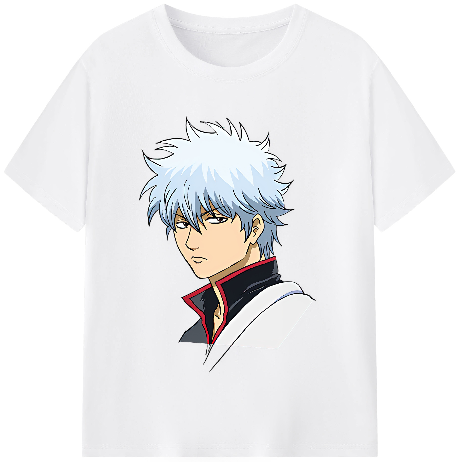 （画像用） ぎんたま 坂田銀時（さかたぎんとき） 神楽 志村新八（しむら しんぱち） GINTAMA Sakata Gintoki Kagura Shimura Shinpachi 綿100％半袖Tシャツ（フロントプリント）