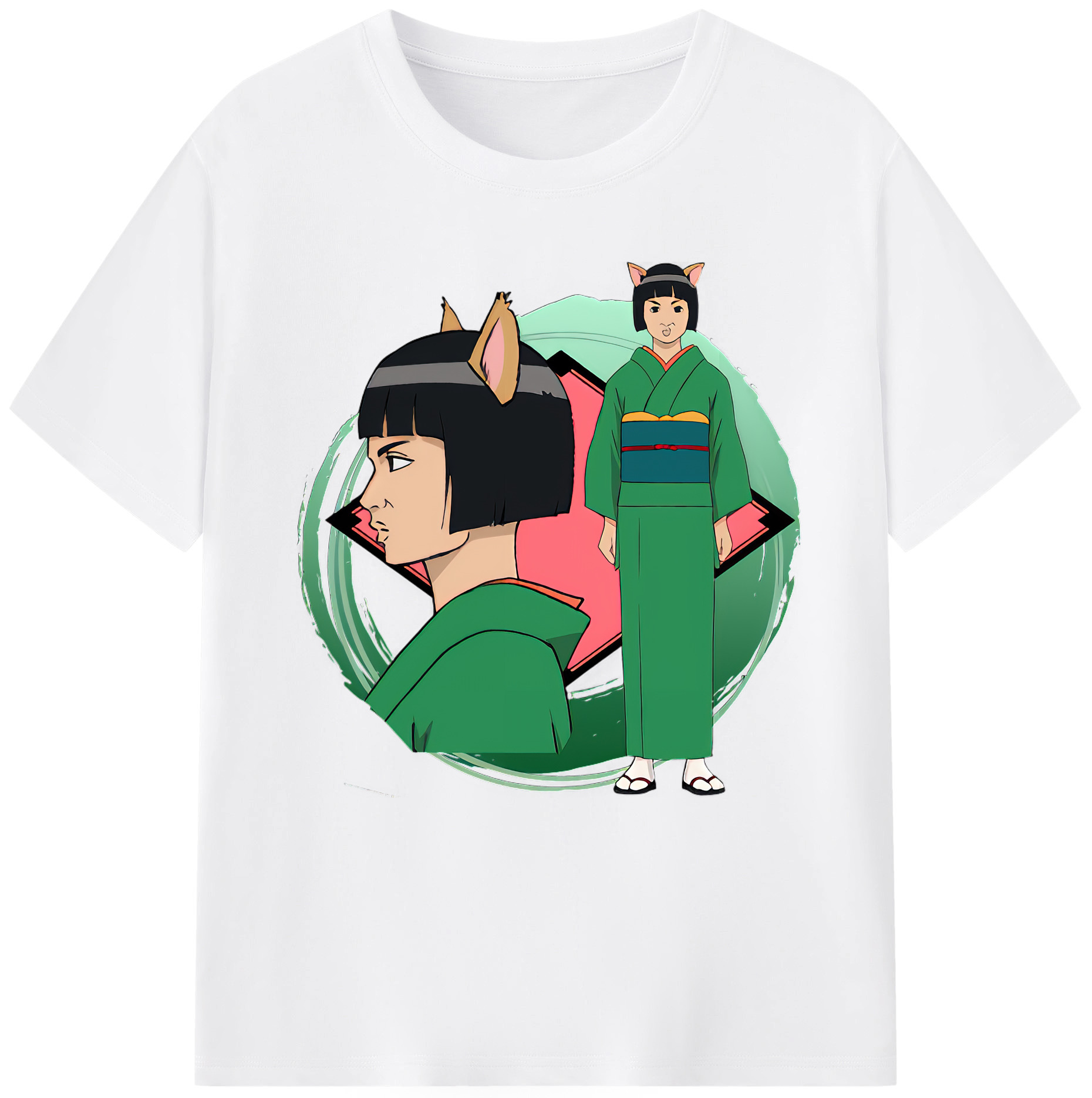 （画像用） ぎんたま 坂田銀時（さかたぎんとき） 神楽 志村新八（しむら しんぱち） GINTAMA Sakata Gintoki Kagura Shimura Shinpachi 綿100％半袖Tシャツ（フロントプリント）