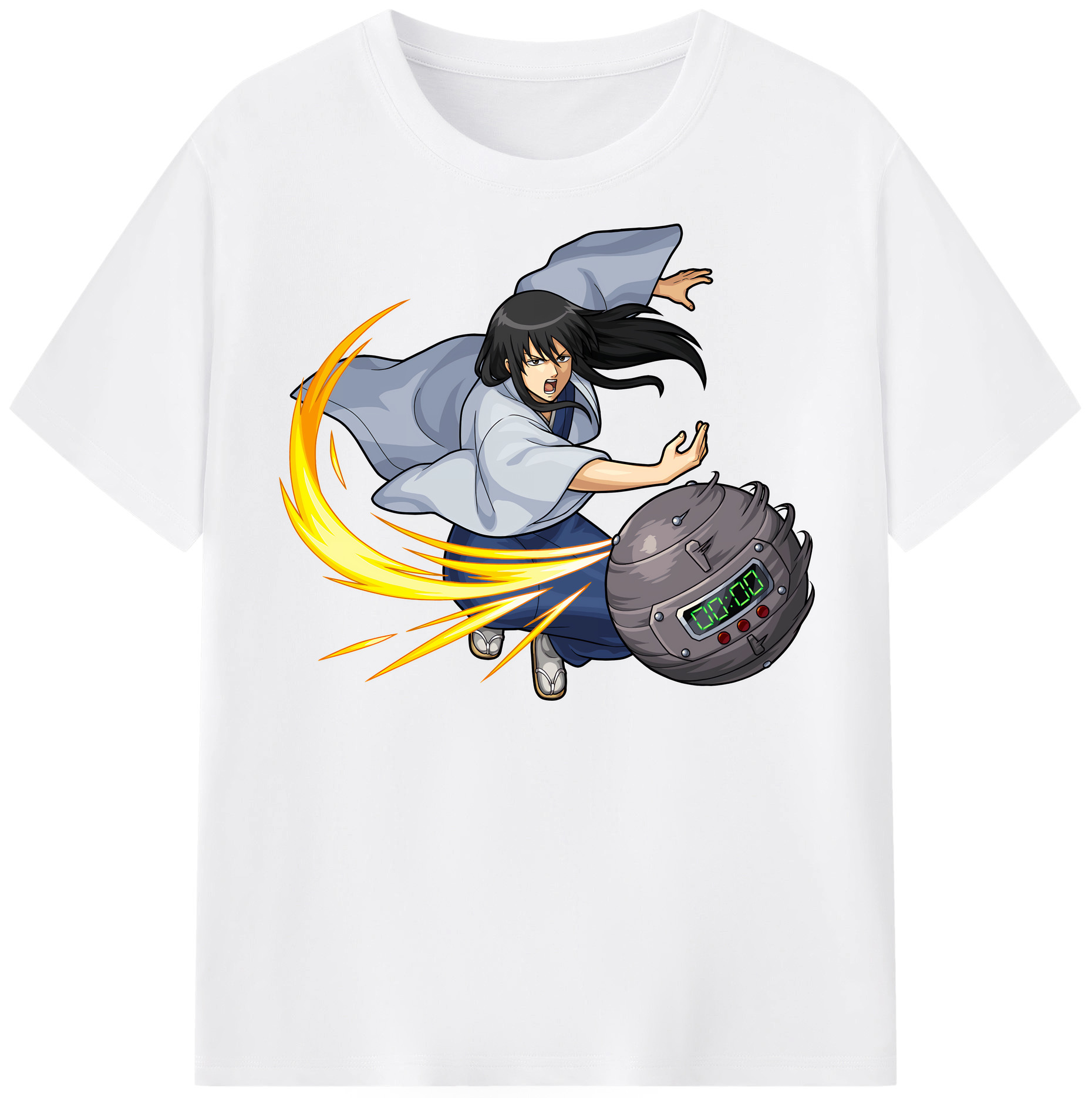 （画像用） ぎんたま 坂田銀時（さかたぎんとき） 神楽 志村新八（しむら しんぱち） GINTAMA Sakata Gintoki Kagura Shimura Shinpachi 綿100％半袖Tシャツ（フロントプリント）