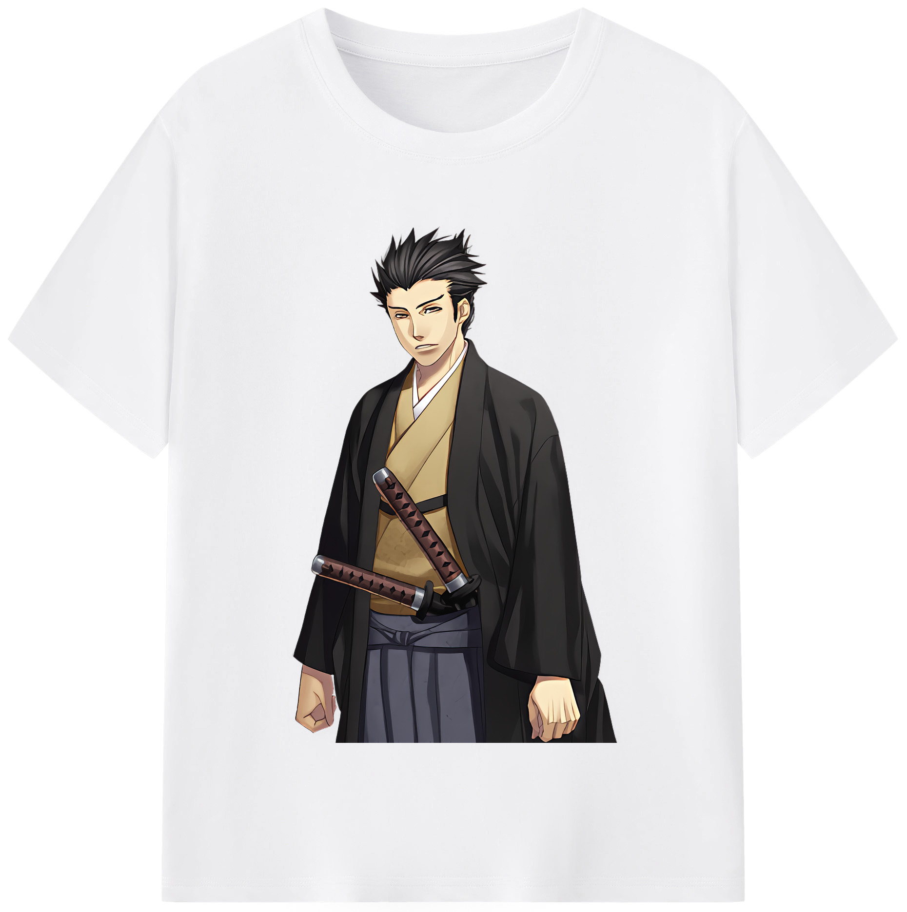 （画像用） ぎんたま 坂田銀時（さかたぎんとき） 神楽 志村新八（しむら しんぱち） GINTAMA Sakata Gintoki Kagura Shimura Shinpachi 綿100％半袖Tシャツ（フロントプリント）