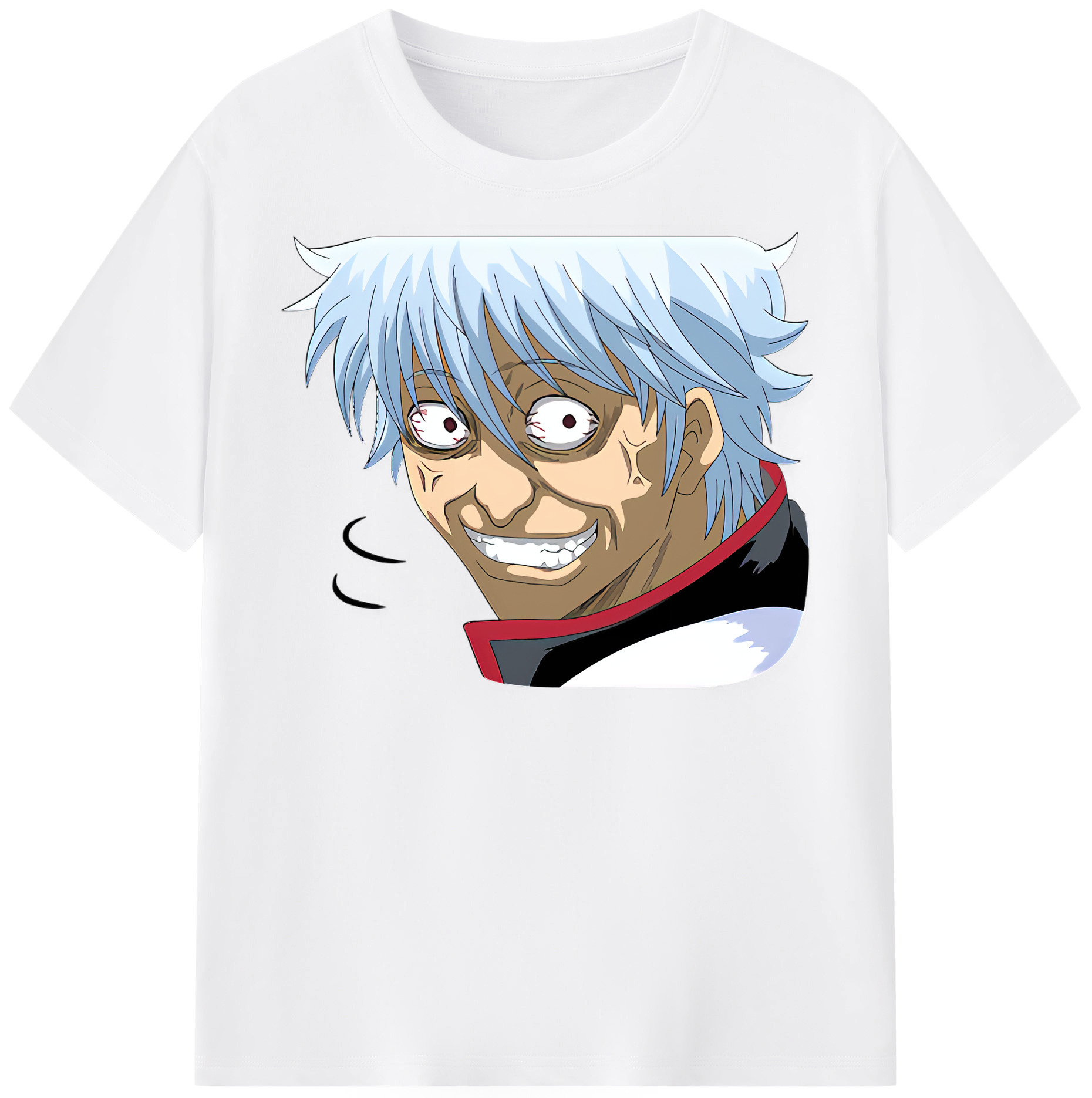 （画像用） ぎんたま 坂田銀時（さかたぎんとき） 神楽 志村新八（しむら しんぱち） GINTAMA Sakata Gintoki Kagura Shimura Shinpachi 綿100％半袖Tシャツ（フロントプリント）