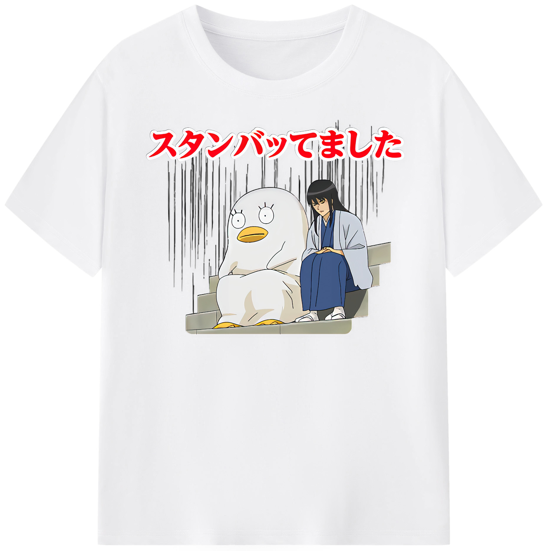 （画像用） ぎんたま 坂田銀時（さかたぎんとき） 神楽 志村新八（しむら しんぱち） GINTAMA Sakata Gintoki Kagura Shimura Shinpachi 綿100％半袖Tシャツ（フロントプリント）