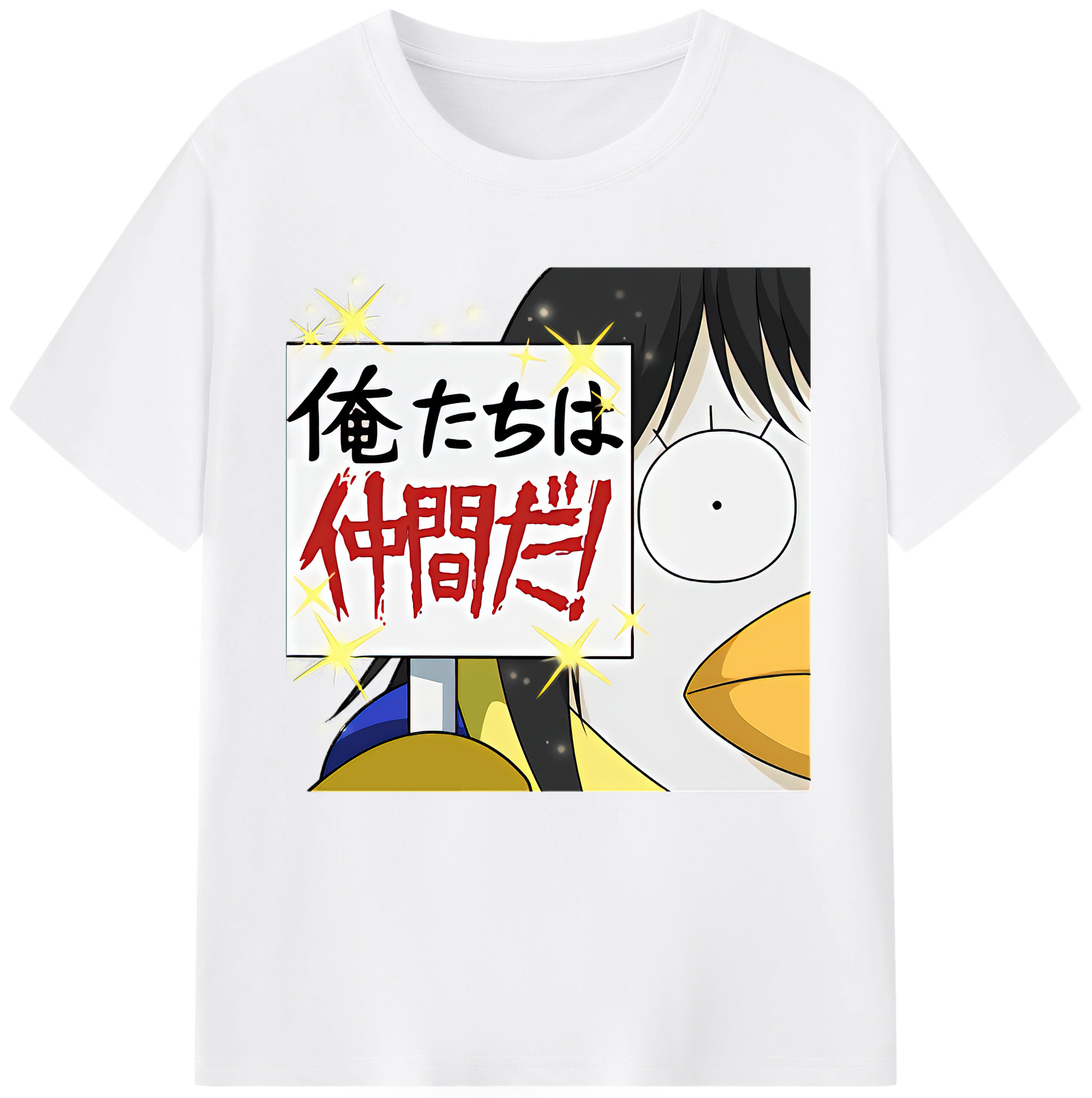 （画像用） ぎんたま 坂田銀時（さかたぎんとき） 神楽 志村新八（しむら しんぱち） GINTAMA Sakata Gintoki Kagura Shimura Shinpachi 綿100％半袖Tシャツ（フロントプリント）