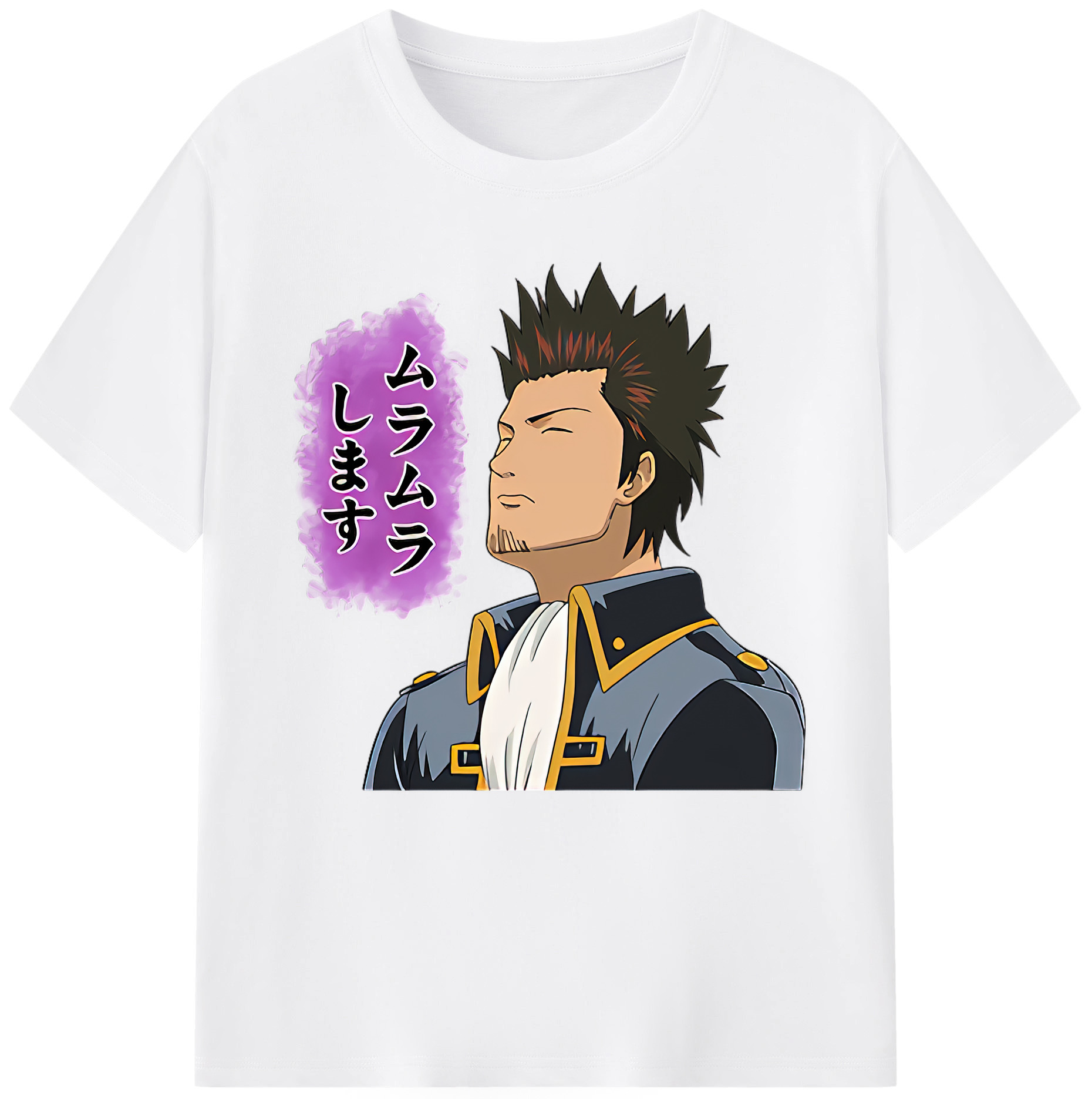 （画像用） ぎんたま 坂田銀時（さかたぎんとき） 神楽 志村新八（しむら しんぱち） GINTAMA Sakata Gintoki Kagura Shimura Shinpachi 綿100％半袖Tシャツ（フロントプリント）