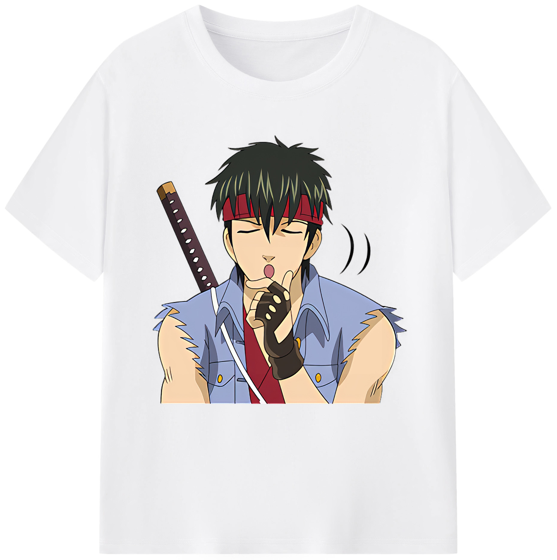 （画像用） ぎんたま 坂田銀時（さかたぎんとき） 神楽 志村新八（しむら しんぱち） GINTAMA Sakata Gintoki Kagura Shimura Shinpachi 綿100％半袖Tシャツ（フロントプリント）