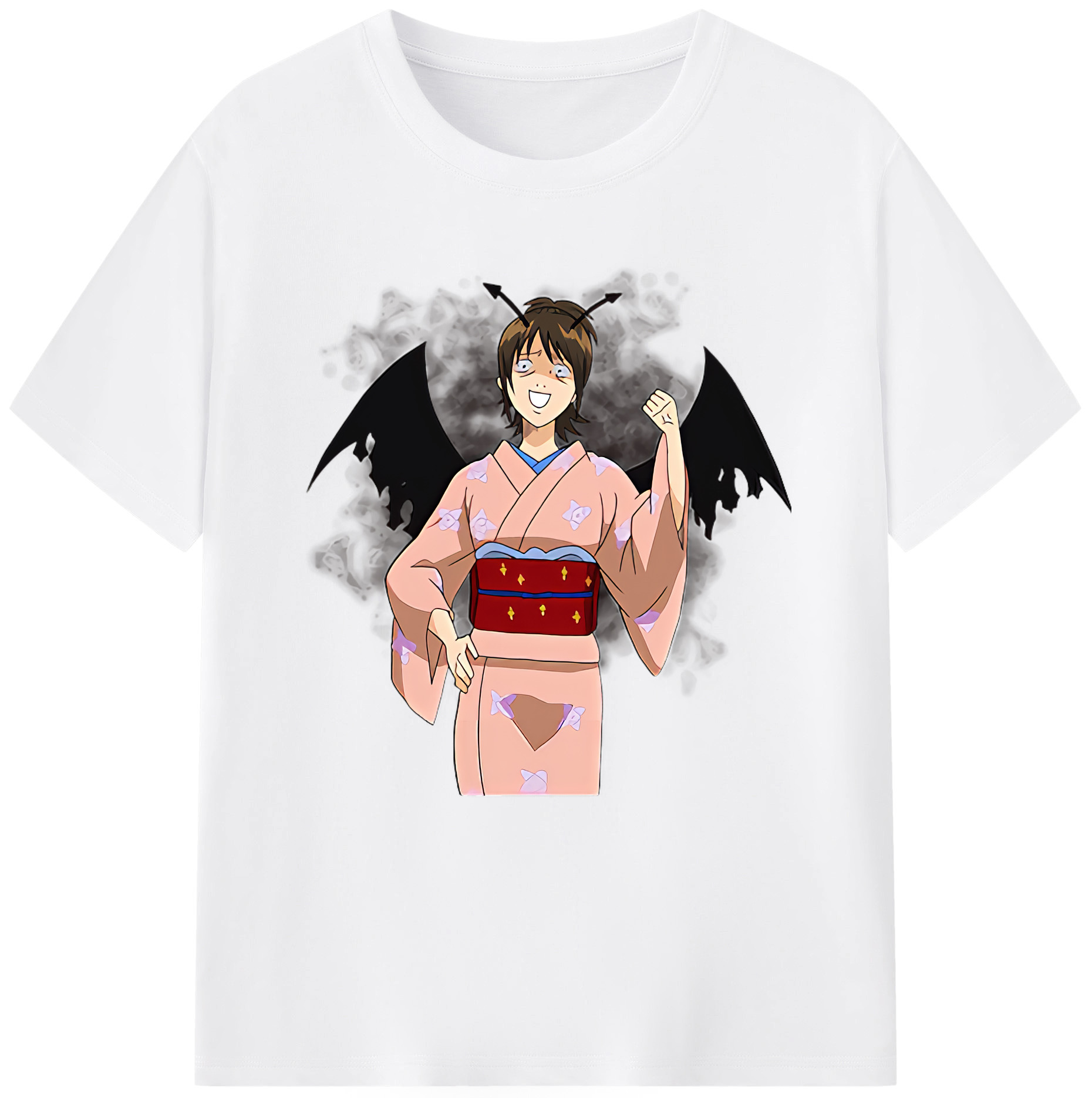 （画像用） ぎんたま 坂田銀時（さかたぎんとき） 神楽 志村新八（しむら しんぱち） GINTAMA Sakata Gintoki Kagura Shimura Shinpachi 綿100％半袖Tシャツ（フロントプリント）