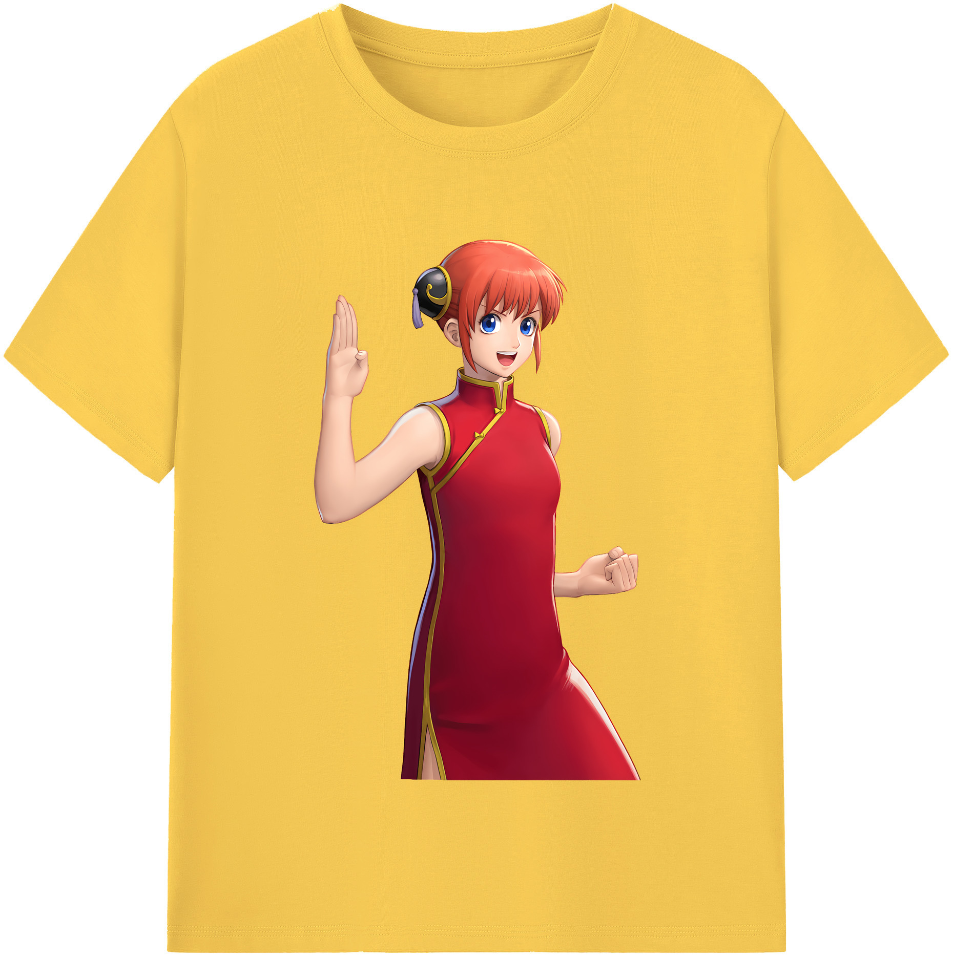 （画像用） ぎんたま 坂田銀時（さかたぎんとき） 神楽 志村新八（しむら しんぱち） GINTAMA Sakata Gintoki Kagura Shimura Shinpachi 綿100％半袖Tシャツ（フロントプリント）