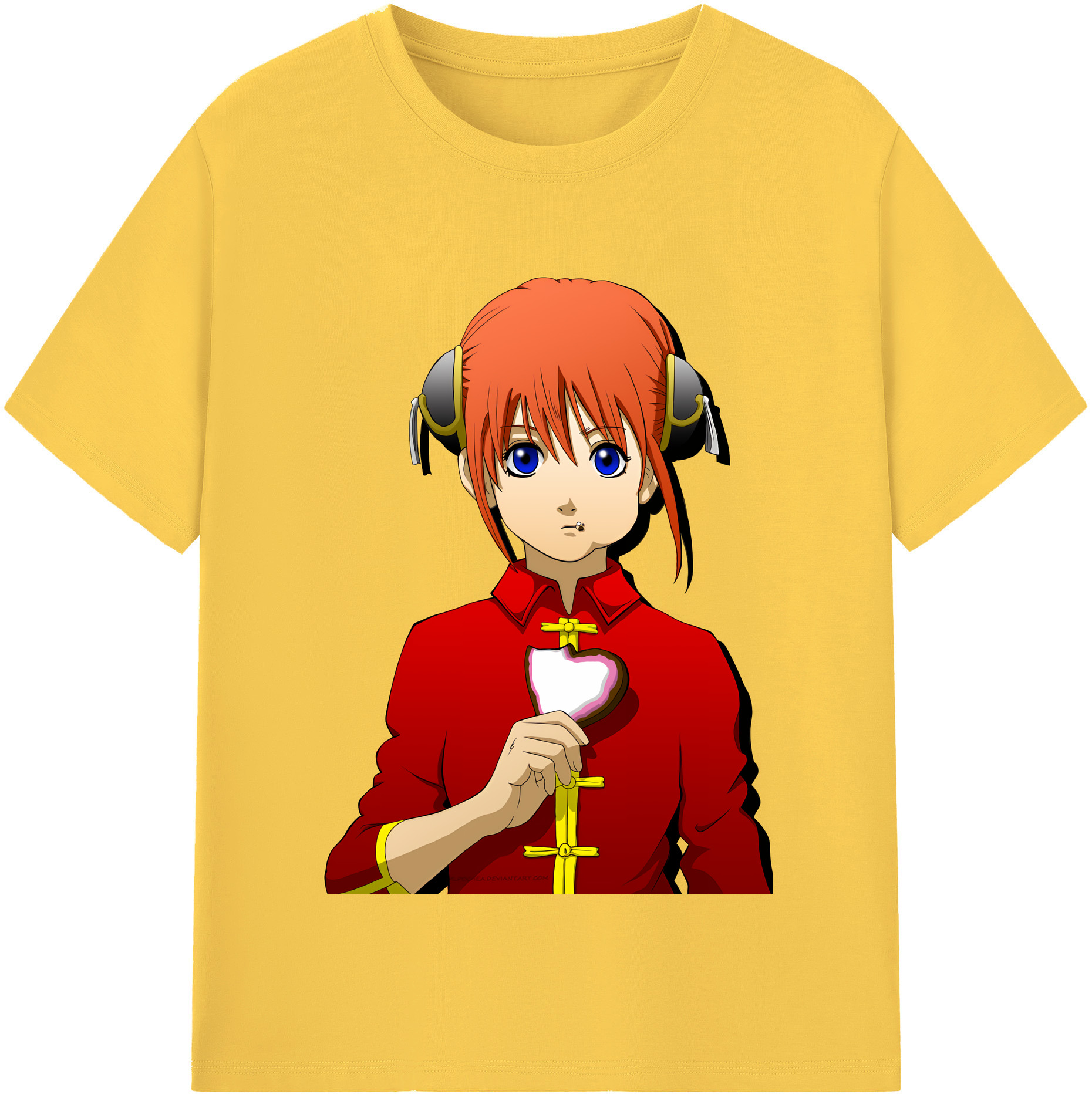 （画像用） ぎんたま 坂田銀時（さかたぎんとき） 神楽 志村新八（しむら しんぱち） GINTAMA Sakata Gintoki Kagura Shimura Shinpachi 綿100％半袖Tシャツ（フロントプリント）
