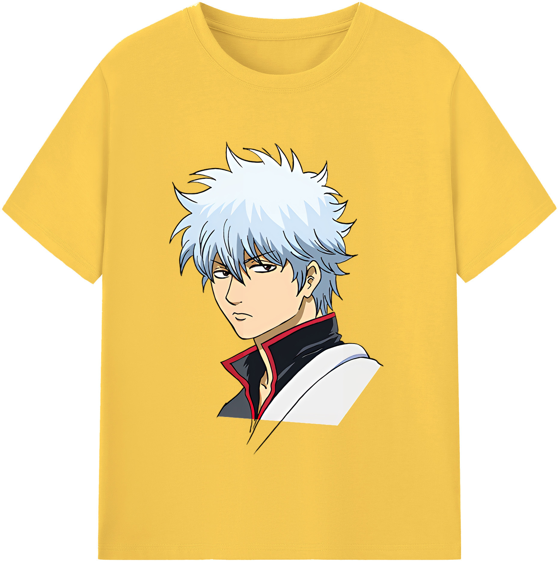 （画像用） ぎんたま 坂田銀時（さかたぎんとき） 神楽 志村新八（しむら しんぱち） GINTAMA Sakata Gintoki Kagura Shimura Shinpachi 綿100％半袖Tシャツ（フロントプリント）