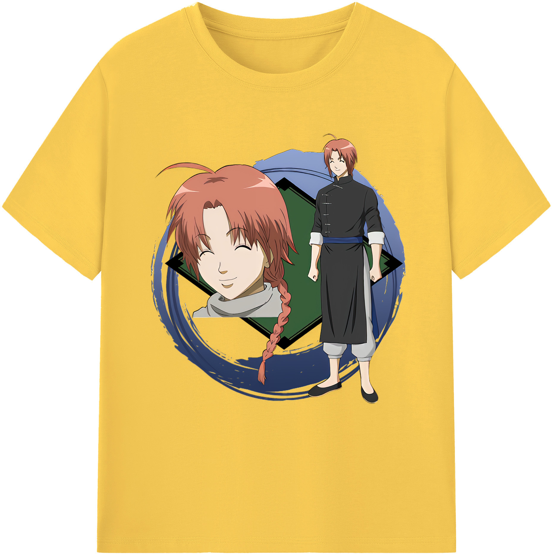 （画像用） ぎんたま 坂田銀時（さかたぎんとき） 神楽 志村新八（しむら しんぱち） GINTAMA Sakata Gintoki Kagura Shimura Shinpachi 綿100％半袖Tシャツ（フロントプリント）