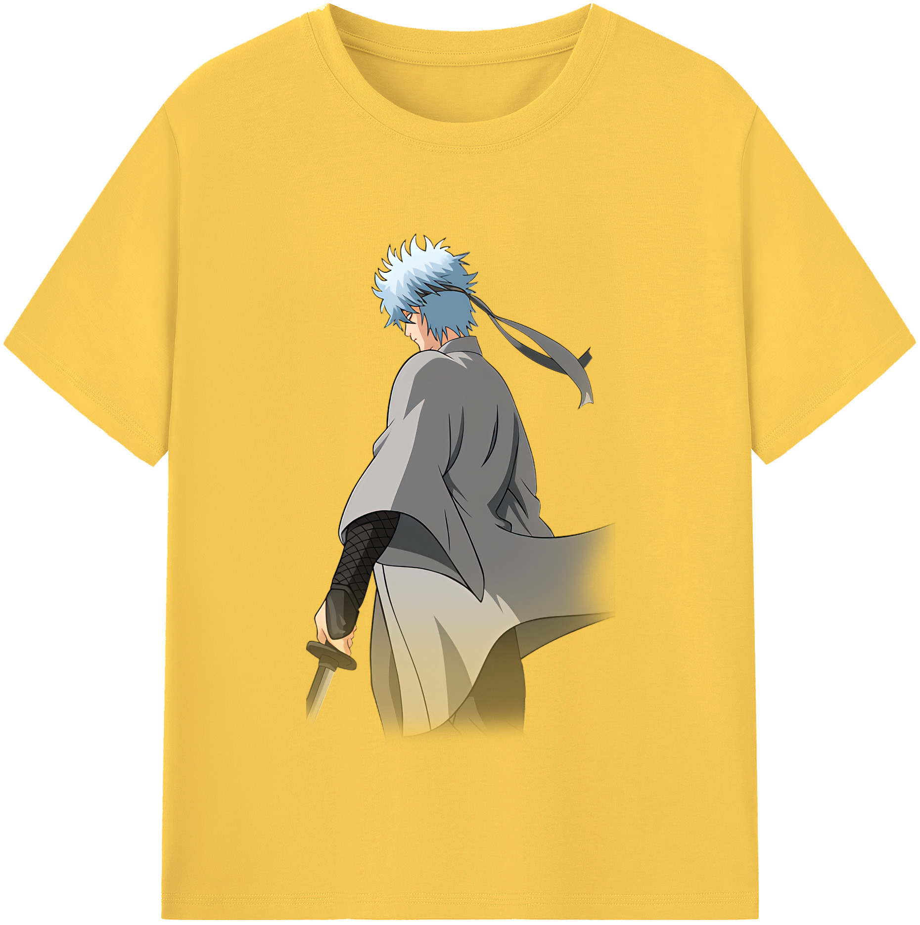 （画像用） ぎんたま 坂田銀時（さかたぎんとき） 神楽 志村新八（しむら しんぱち） GINTAMA Sakata Gintoki Kagura Shimura Shinpachi 綿100％半袖Tシャツ（フロントプリント）