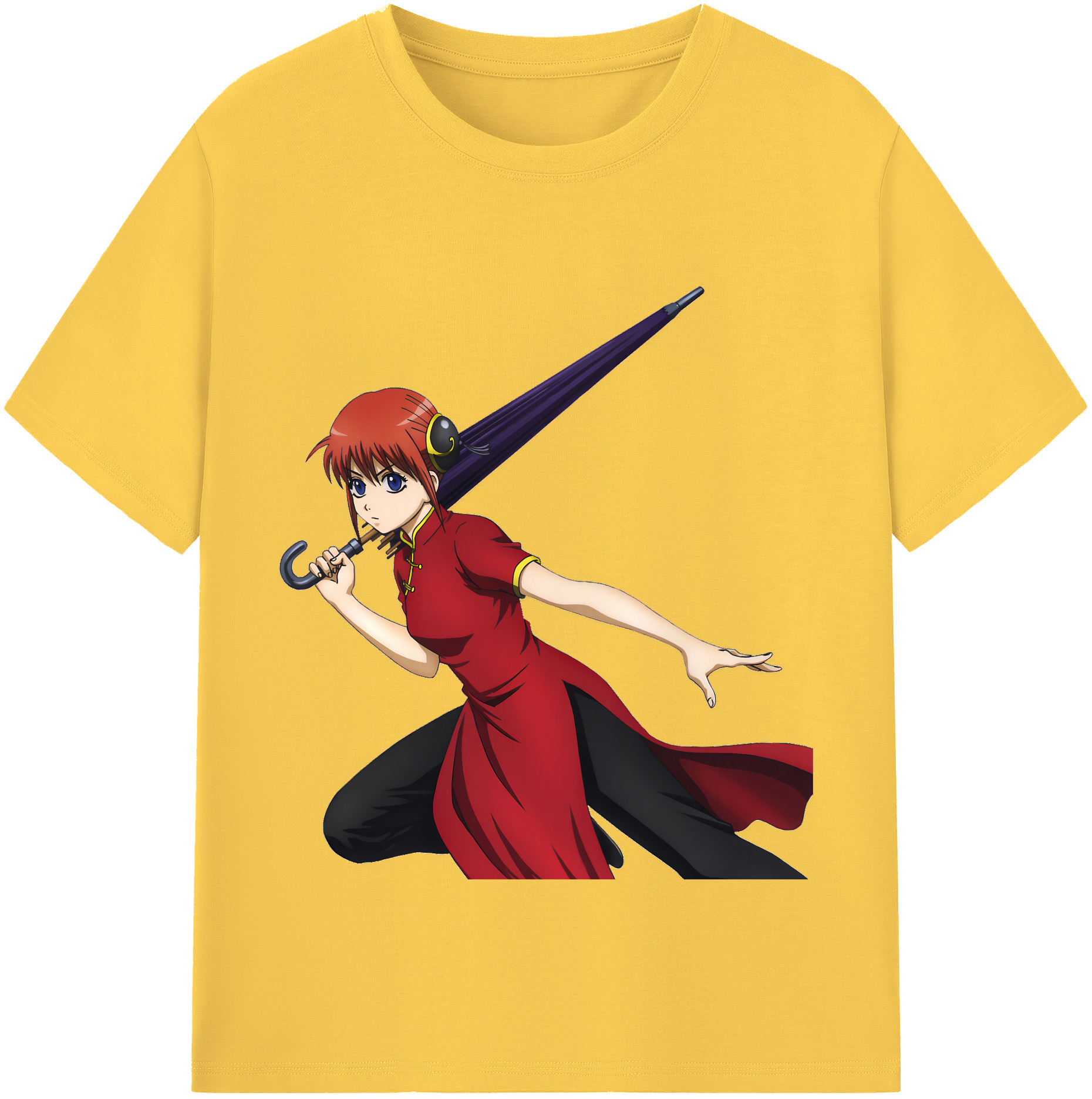 （画像用） ぎんたま 坂田銀時（さかたぎんとき） 神楽 志村新八（しむら しんぱち） GINTAMA Sakata Gintoki Kagura Shimura Shinpachi 綿100％半袖Tシャツ（フロントプリント）