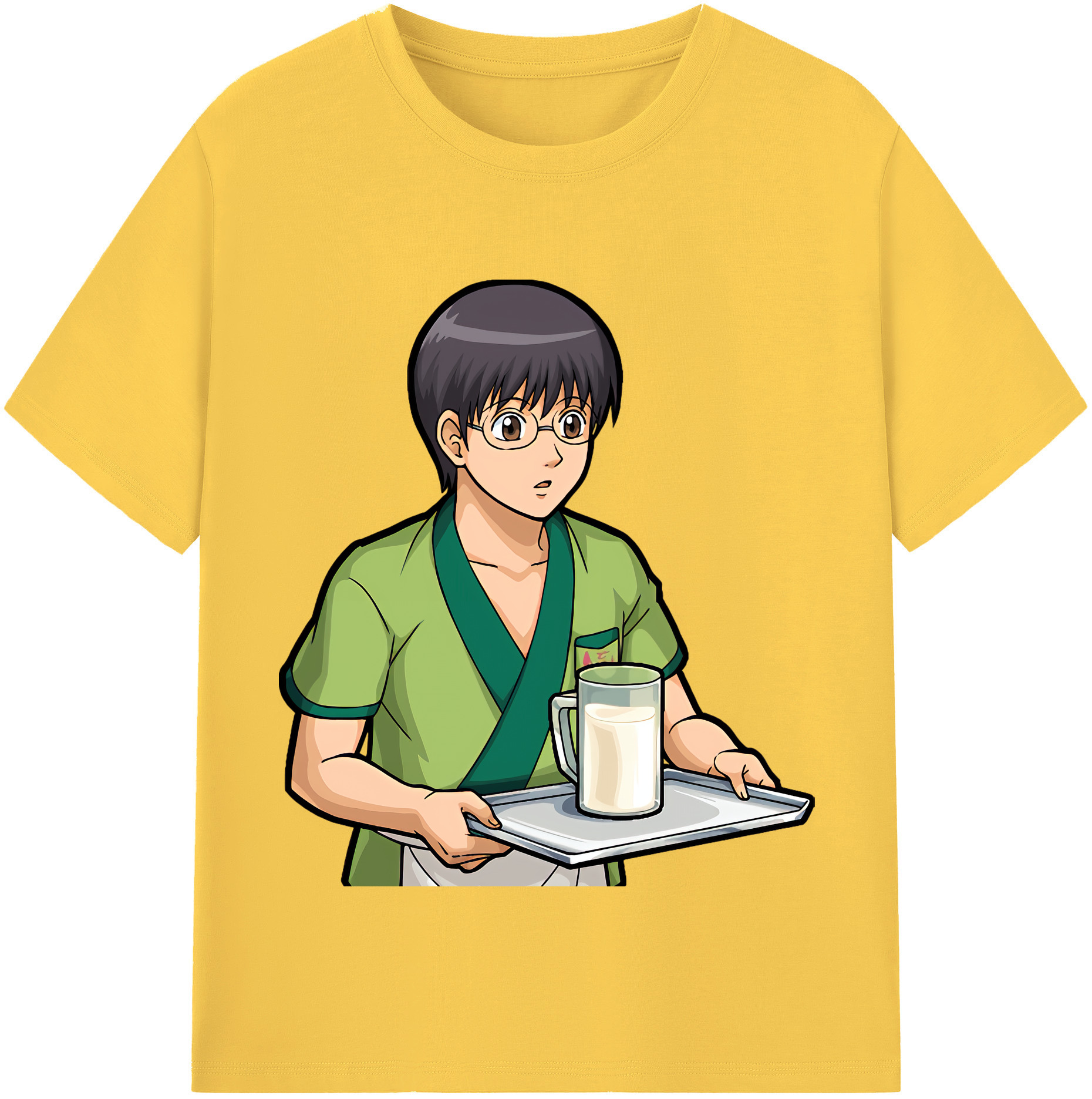 （画像用） ぎんたま 坂田銀時（さかたぎんとき） 神楽 志村新八（しむら しんぱち） GINTAMA Sakata Gintoki Kagura Shimura Shinpachi 綿100％半袖Tシャツ（フロントプリント）