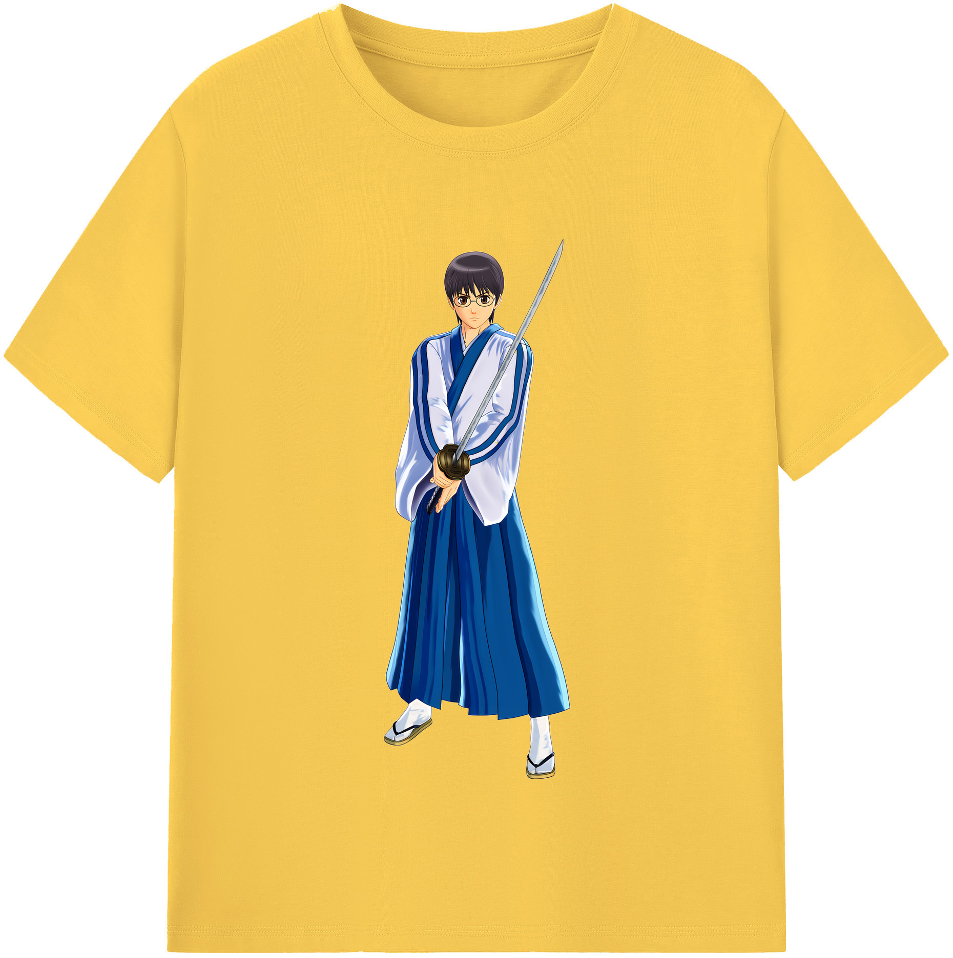 （画像用） ぎんたま 坂田銀時（さかたぎんとき） 神楽 志村新八（しむら しんぱち） GINTAMA Sakata Gintoki Kagura Shimura Shinpachi 綿100％半袖Tシャツ（フロントプリント）
