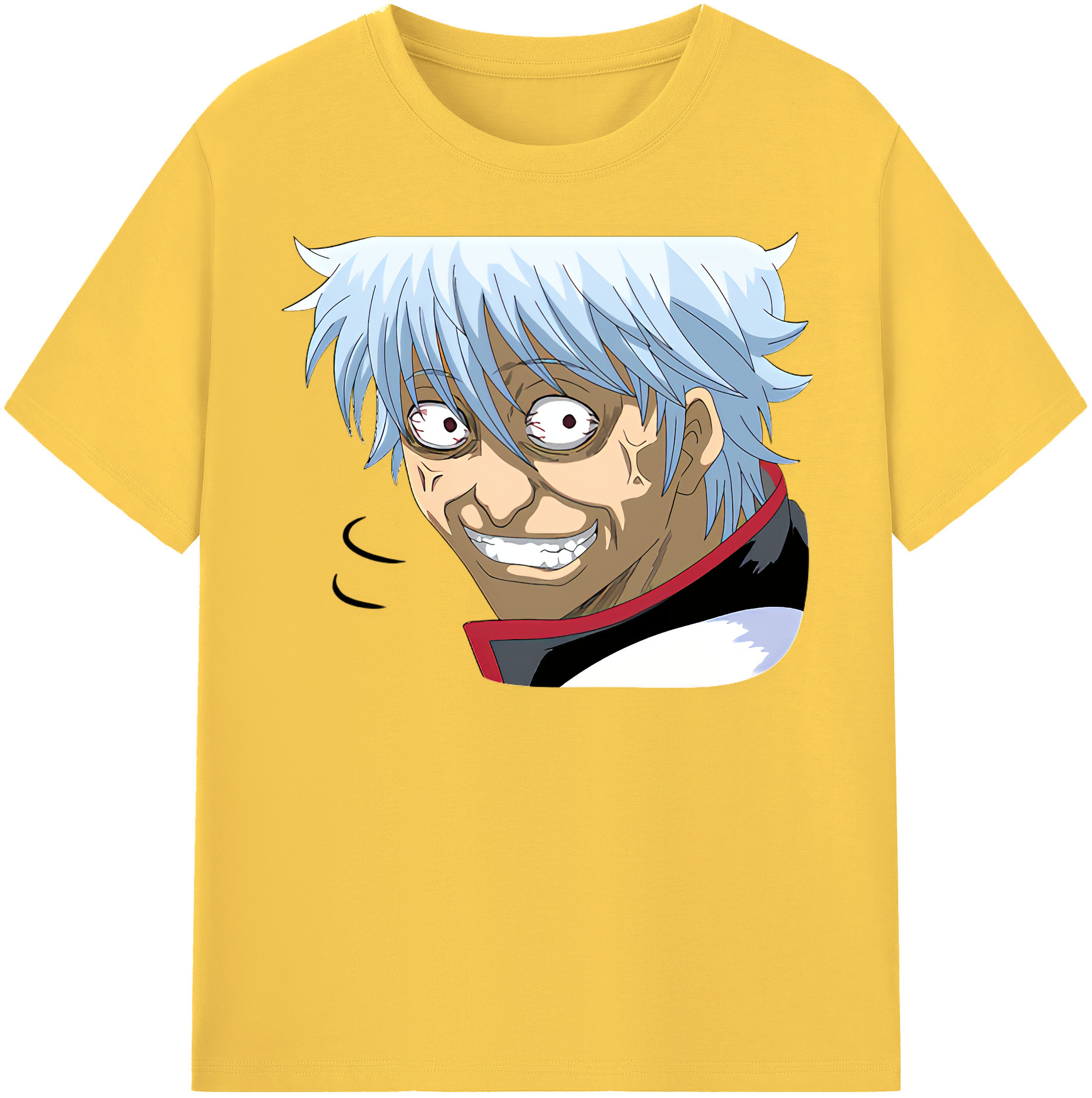 （画像用） ぎんたま 坂田銀時（さかたぎんとき） 神楽 志村新八（しむら しんぱち） GINTAMA Sakata Gintoki Kagura Shimura Shinpachi 綿100％半袖Tシャツ（フロントプリント）