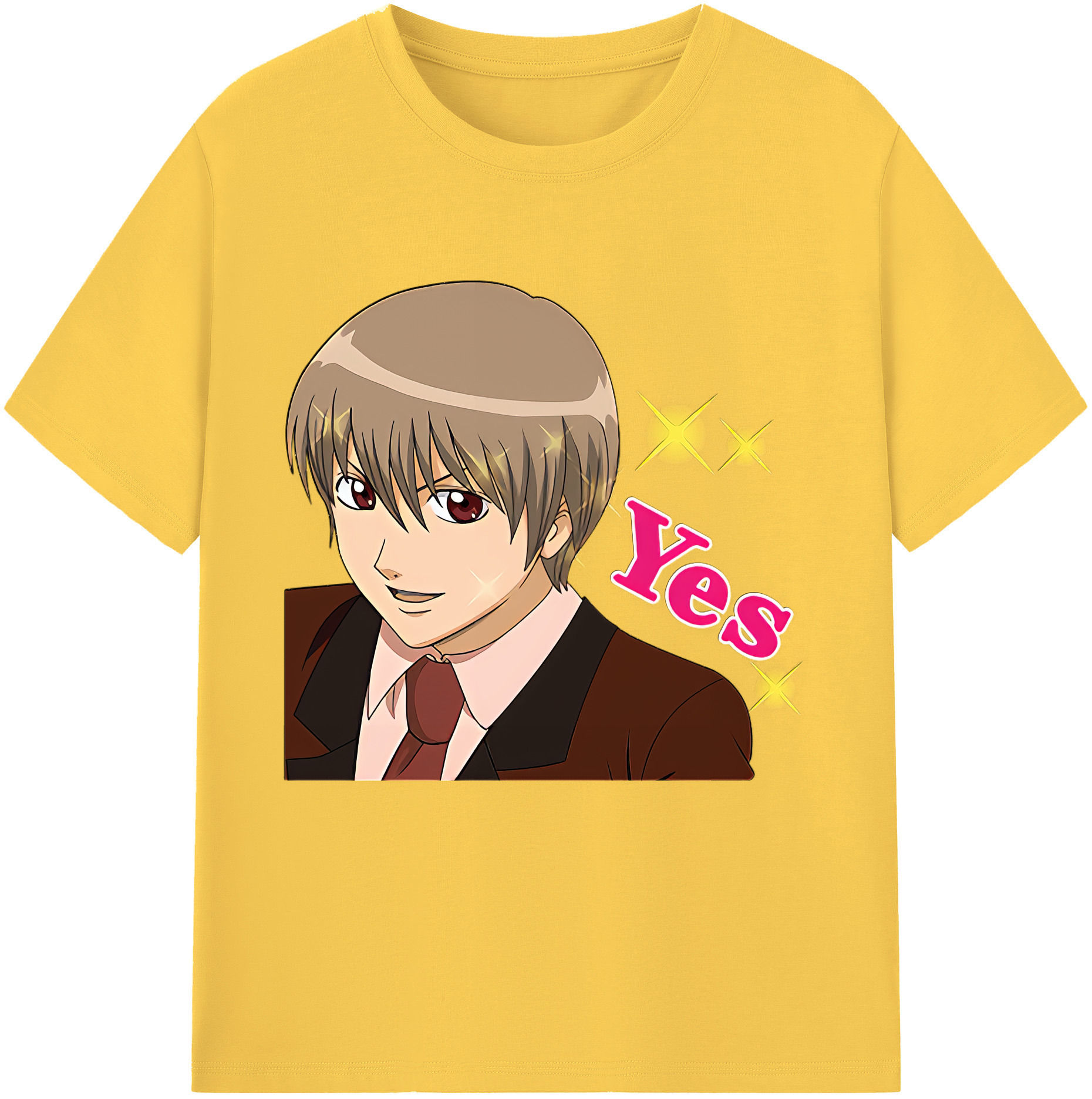 （画像用） ぎんたま 坂田銀時（さかたぎんとき） 神楽 志村新八（しむら しんぱち） GINTAMA Sakata Gintoki Kagura Shimura Shinpachi 綿100％半袖Tシャツ（フロントプリント）