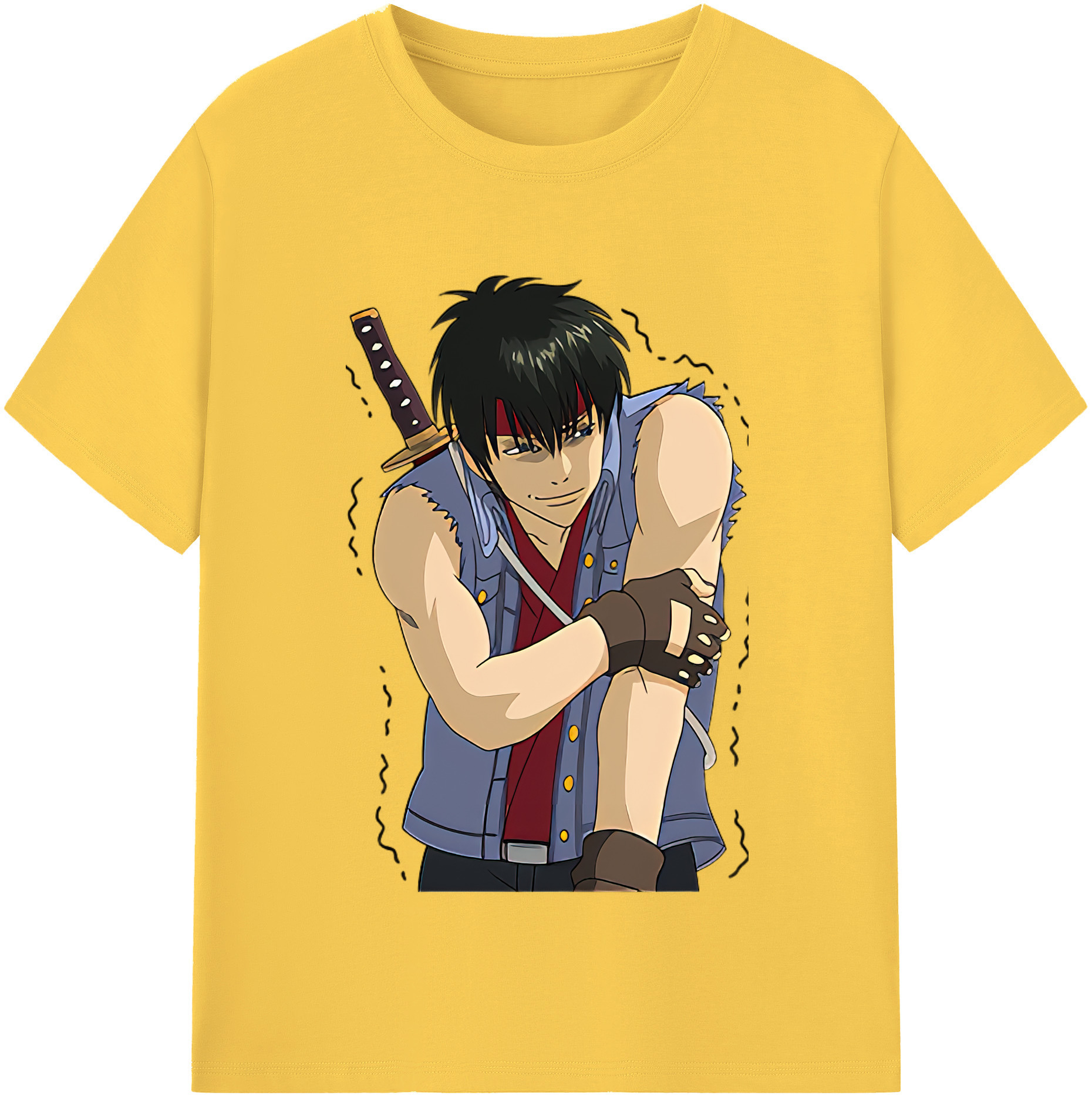 （画像用） ぎんたま 坂田銀時（さかたぎんとき） 神楽 志村新八（しむら しんぱち） GINTAMA Sakata Gintoki Kagura Shimura Shinpachi 綿100％半袖Tシャツ（フロントプリント）