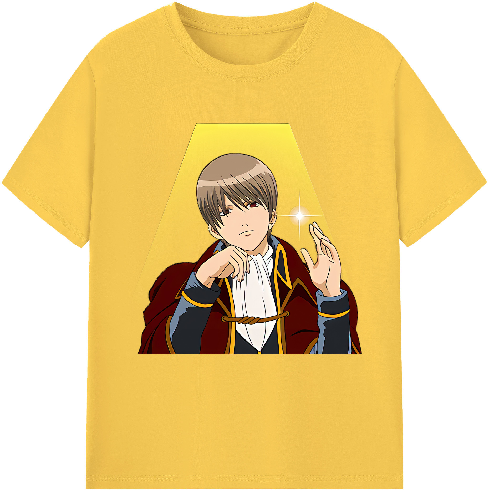 （画像用） ぎんたま 坂田銀時（さかたぎんとき） 神楽 志村新八（しむら しんぱち） GINTAMA Sakata Gintoki Kagura Shimura Shinpachi 綿100％半袖Tシャツ（フロントプリント）